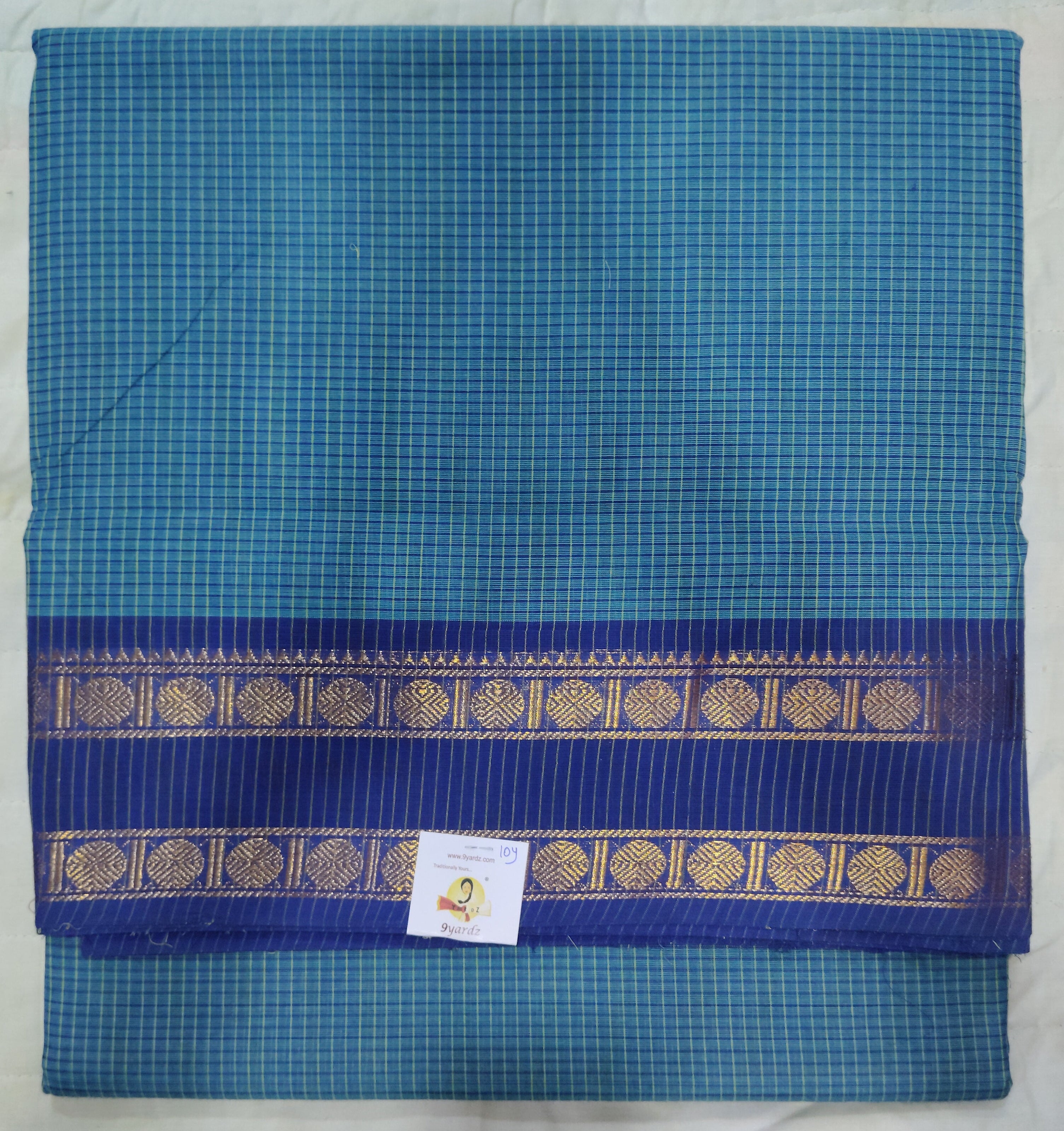 Chettinadu / Karaikudi cotton 10 yards madisar