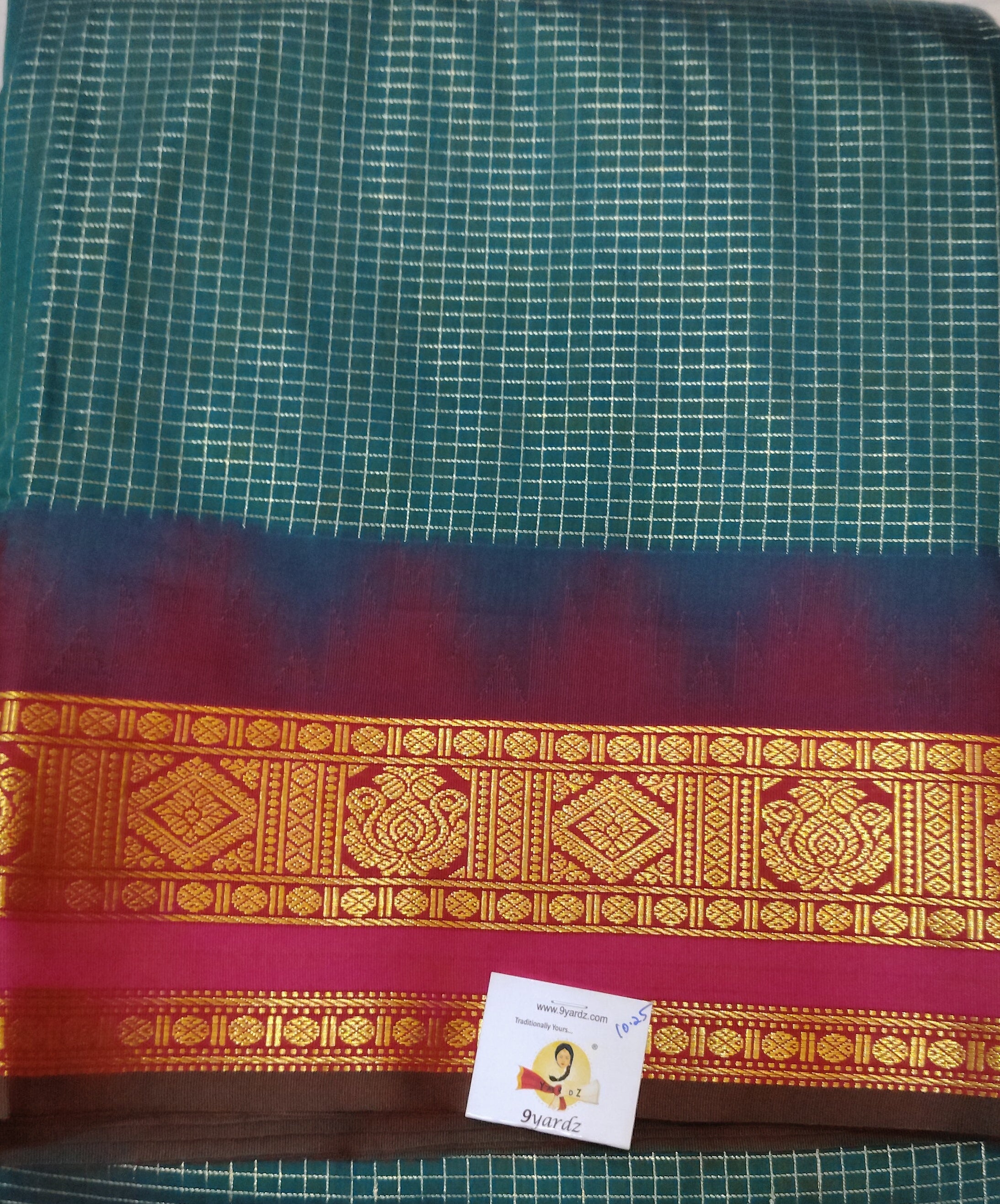 Akshaya cotton 10.25 yards madisar