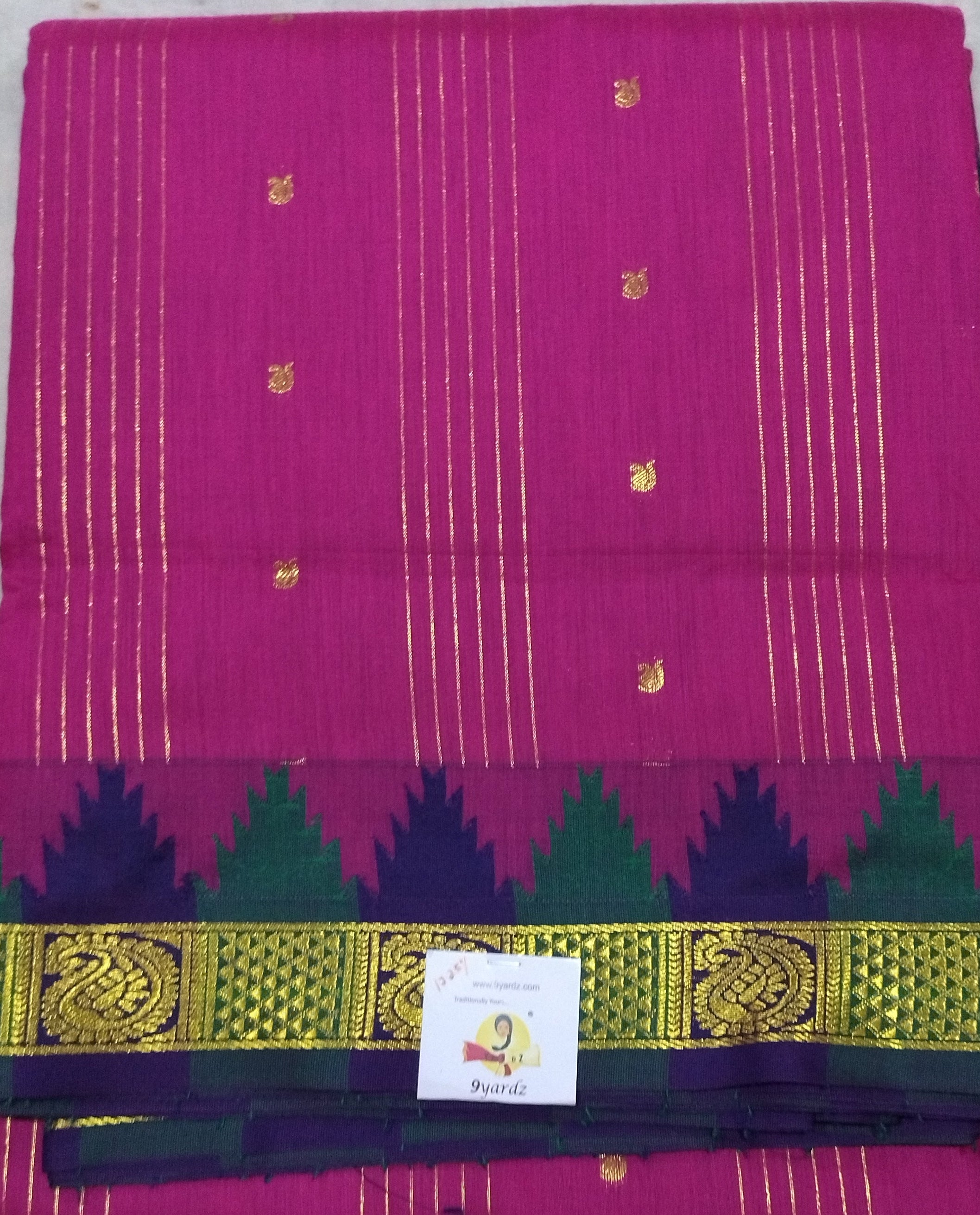 Akshaya cotton 10.25 yards madisar