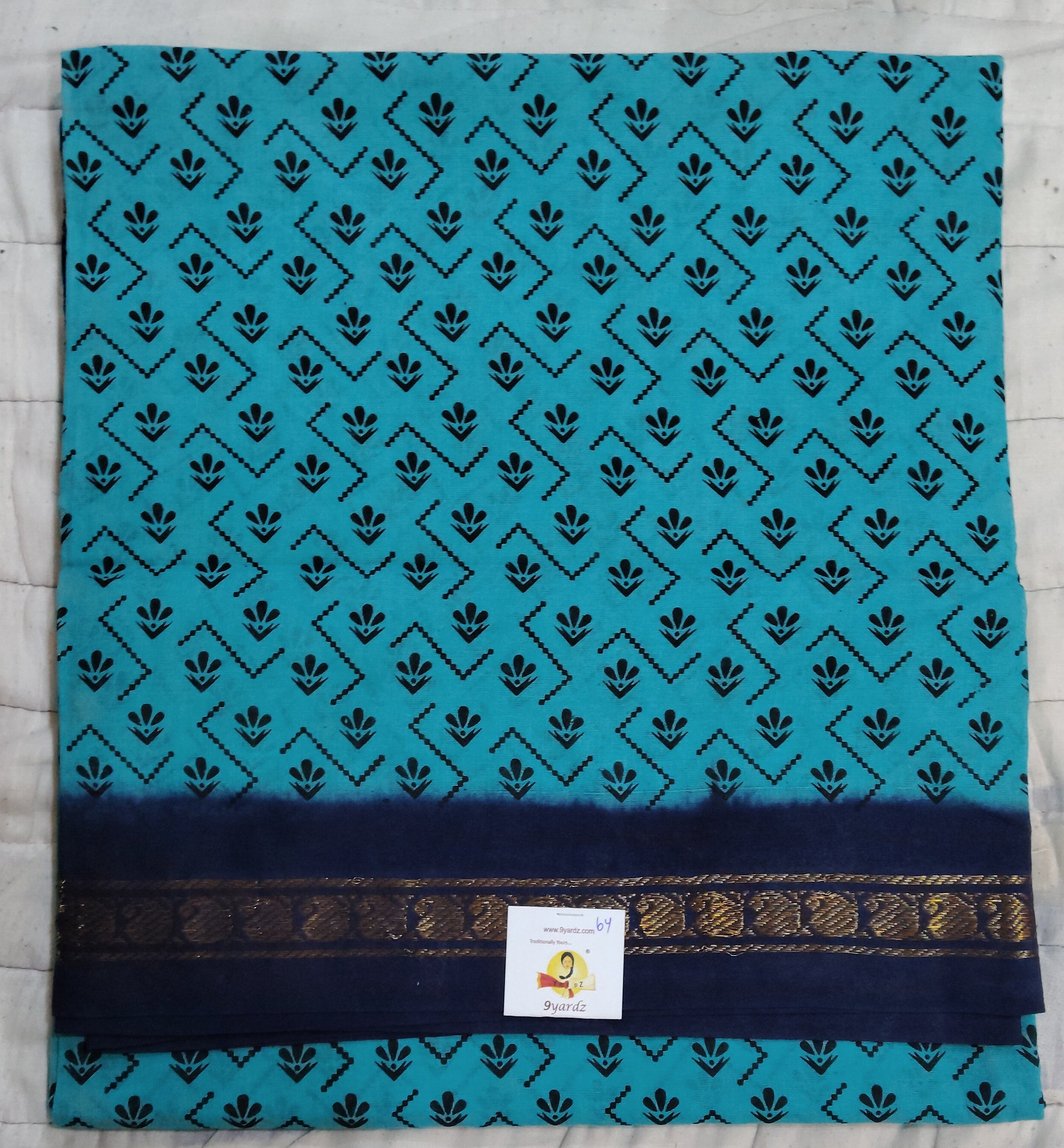 Sungudi cotton 6 yards