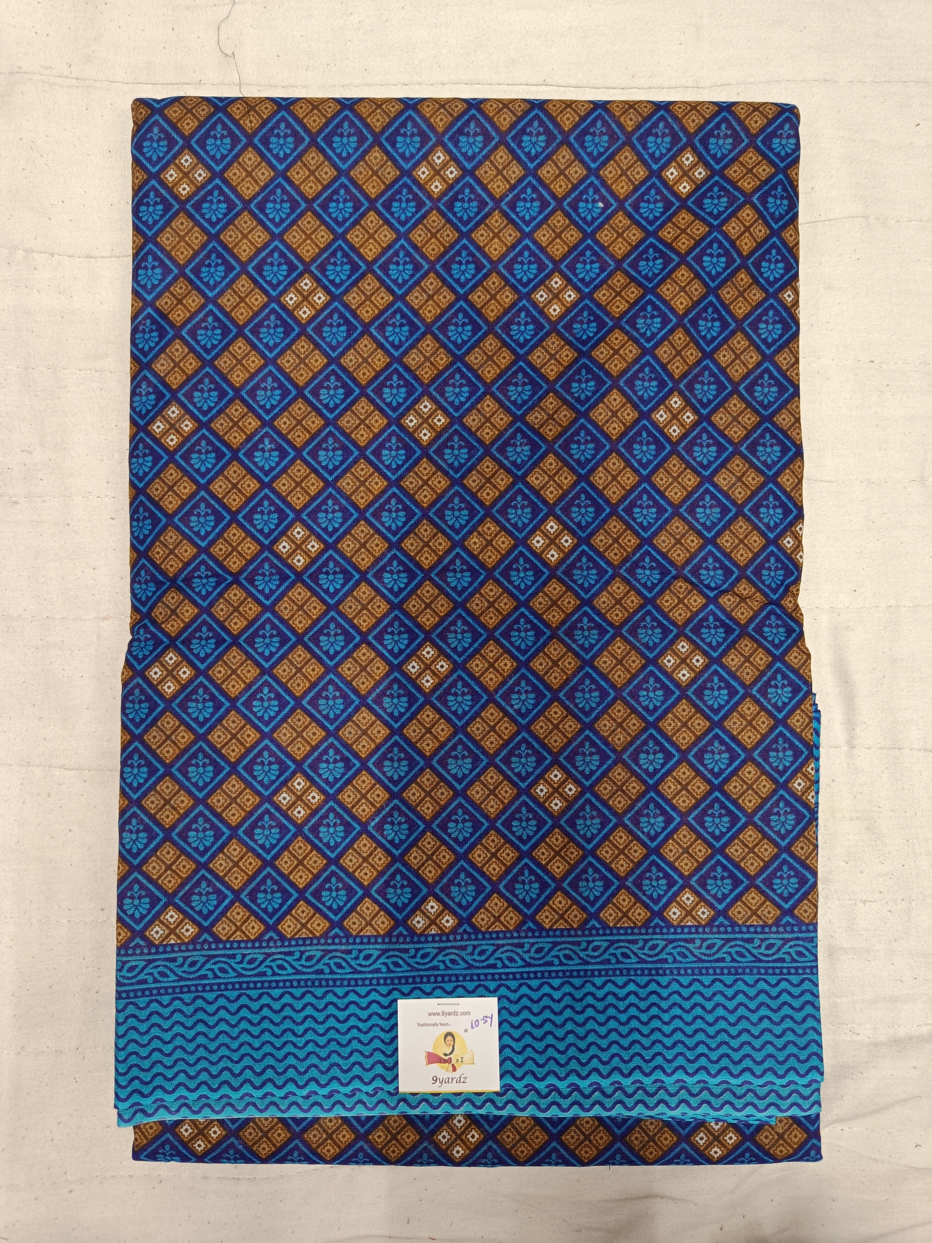 Erode cotton 10.5 yards madisar