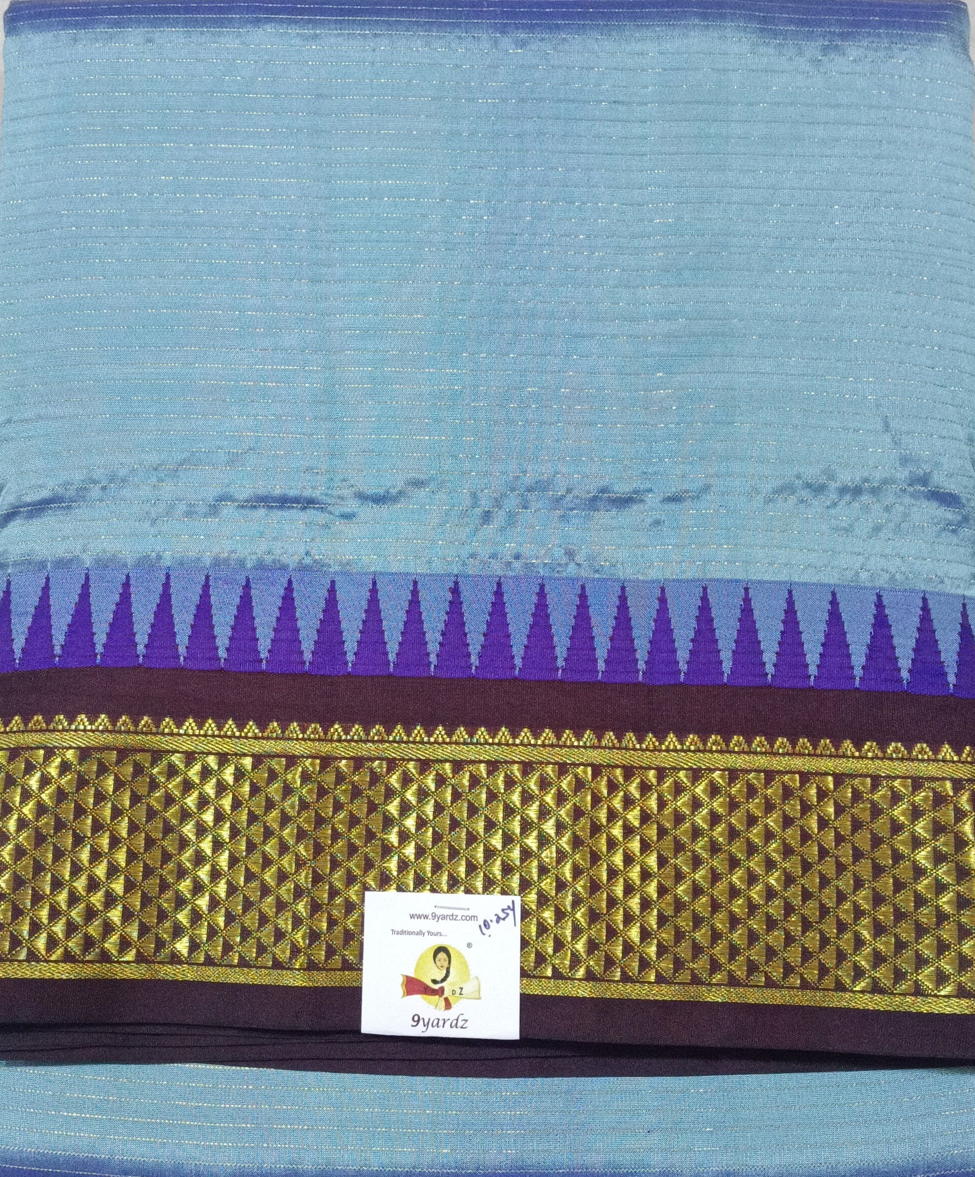 Pure silk 10.25yardz