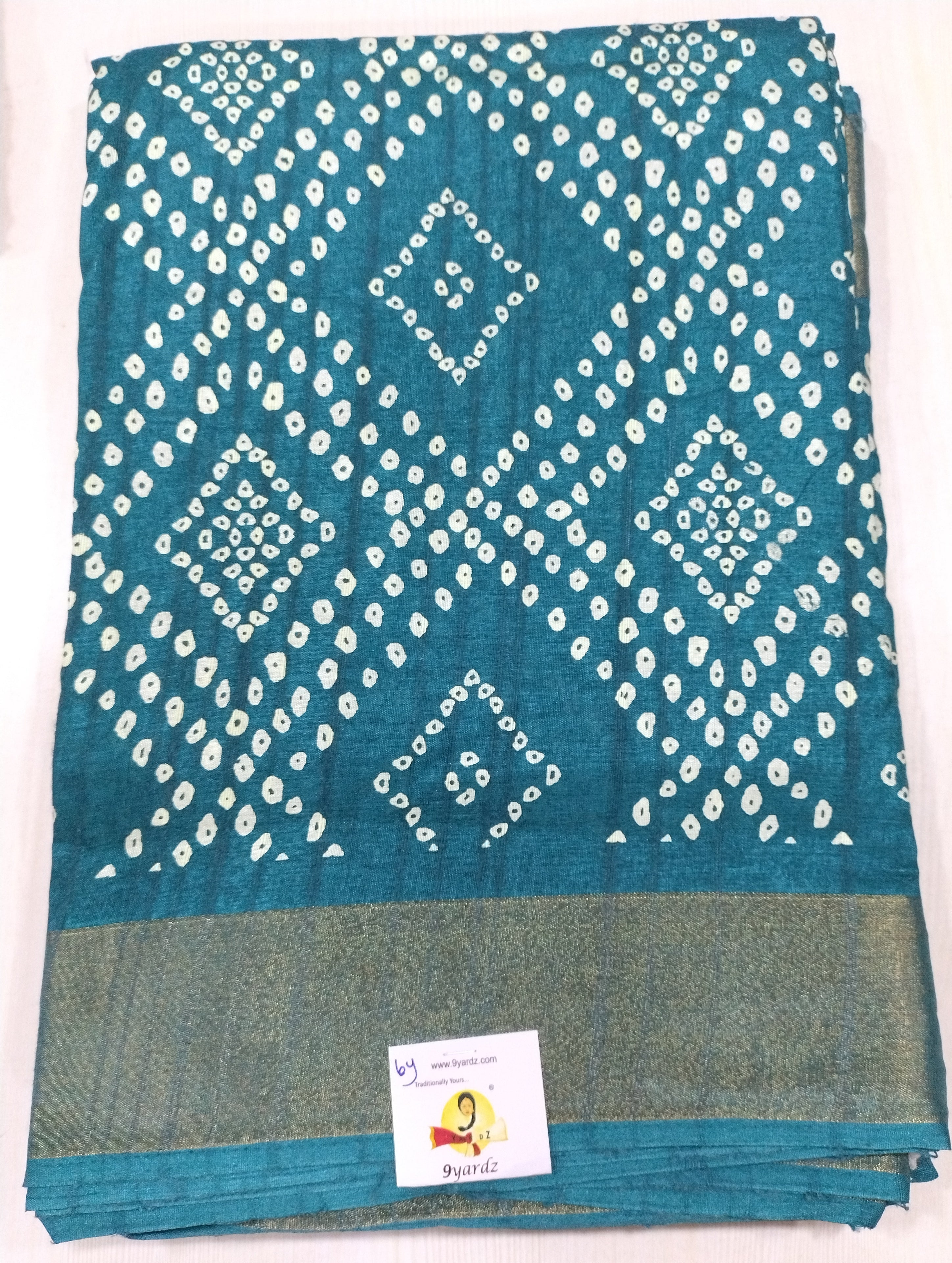 Art silk 6yardz sarees
