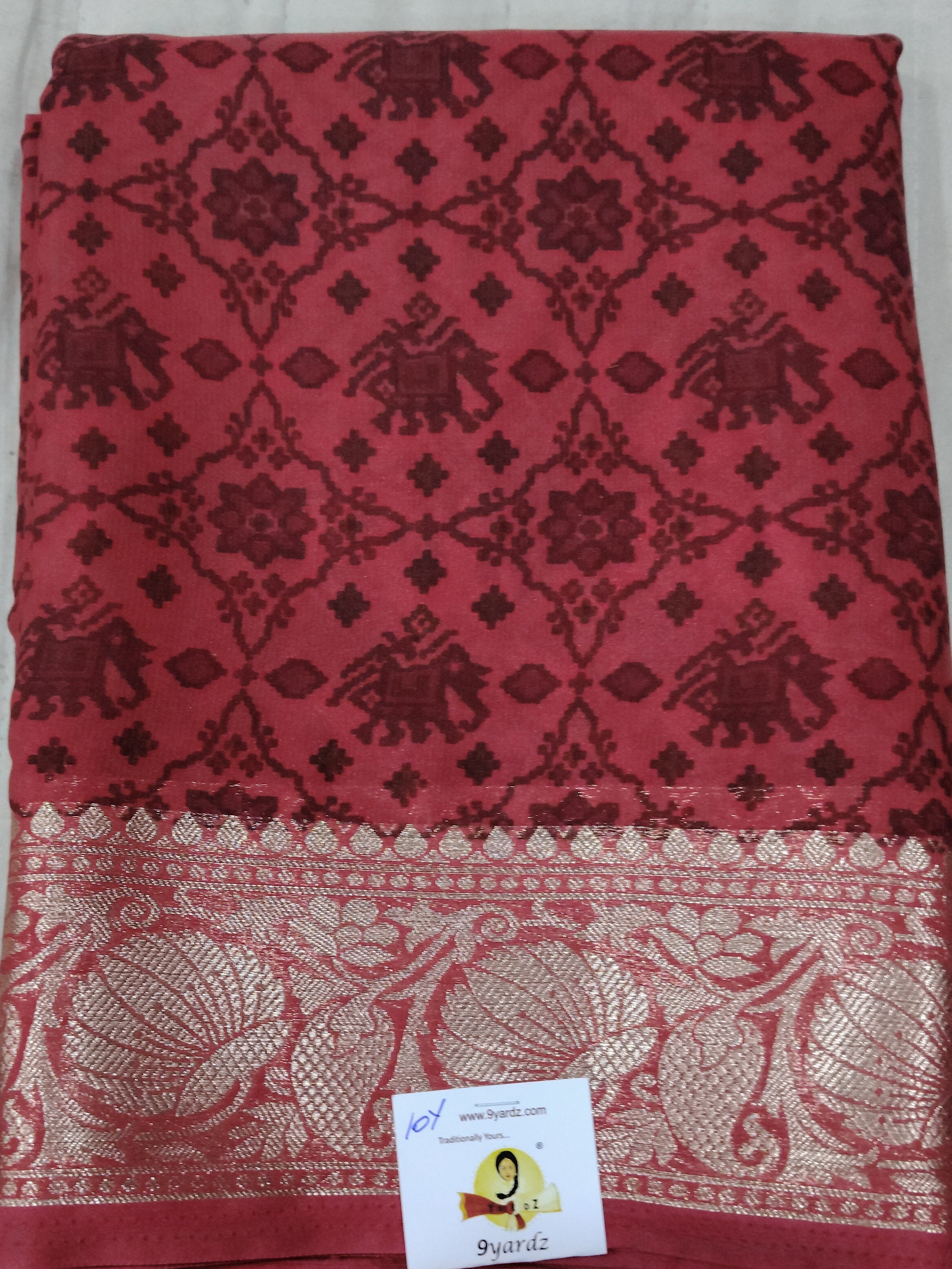 Printed Silk 9.5yards