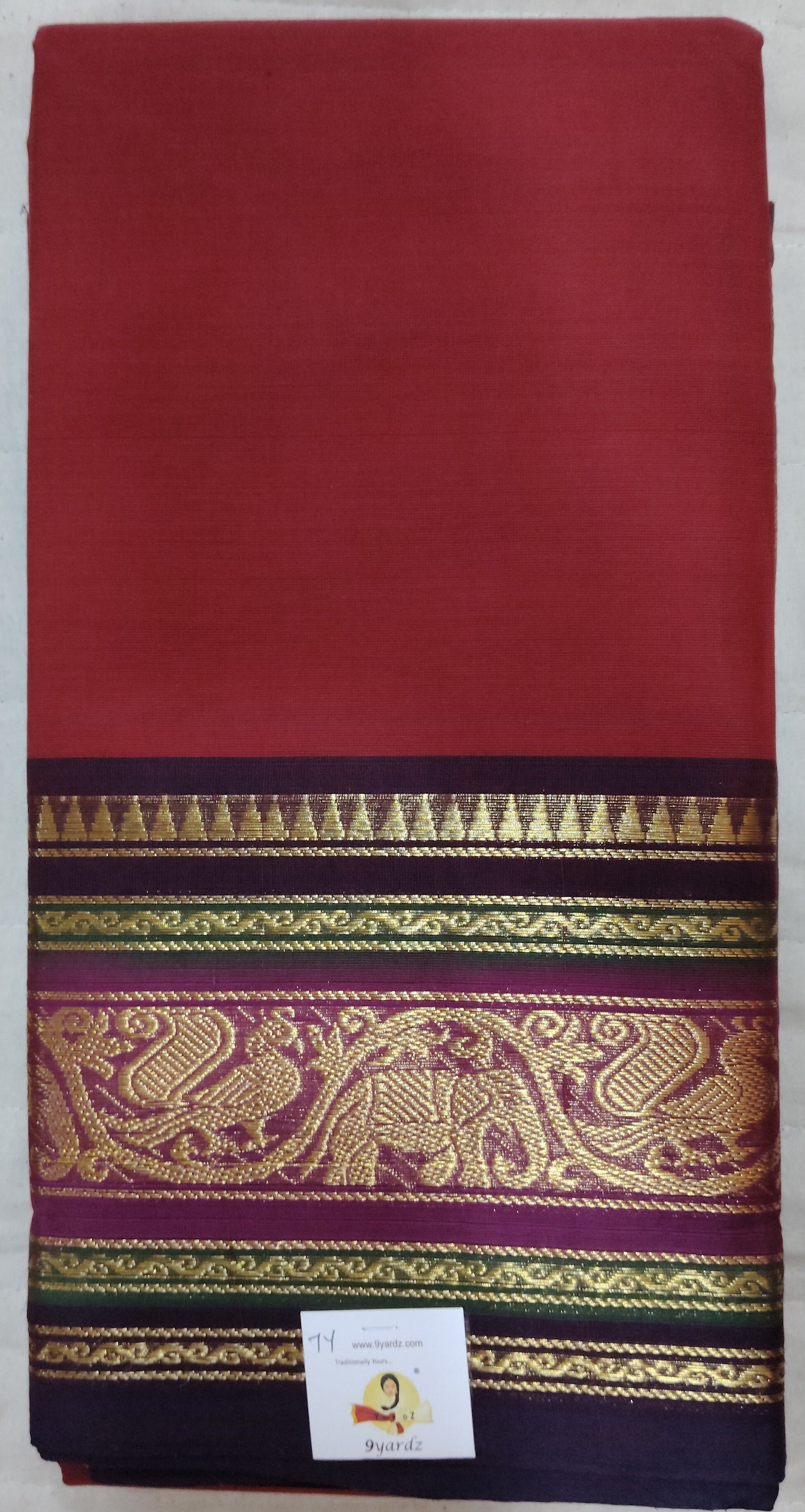 Chettinadu cotton 7yardz