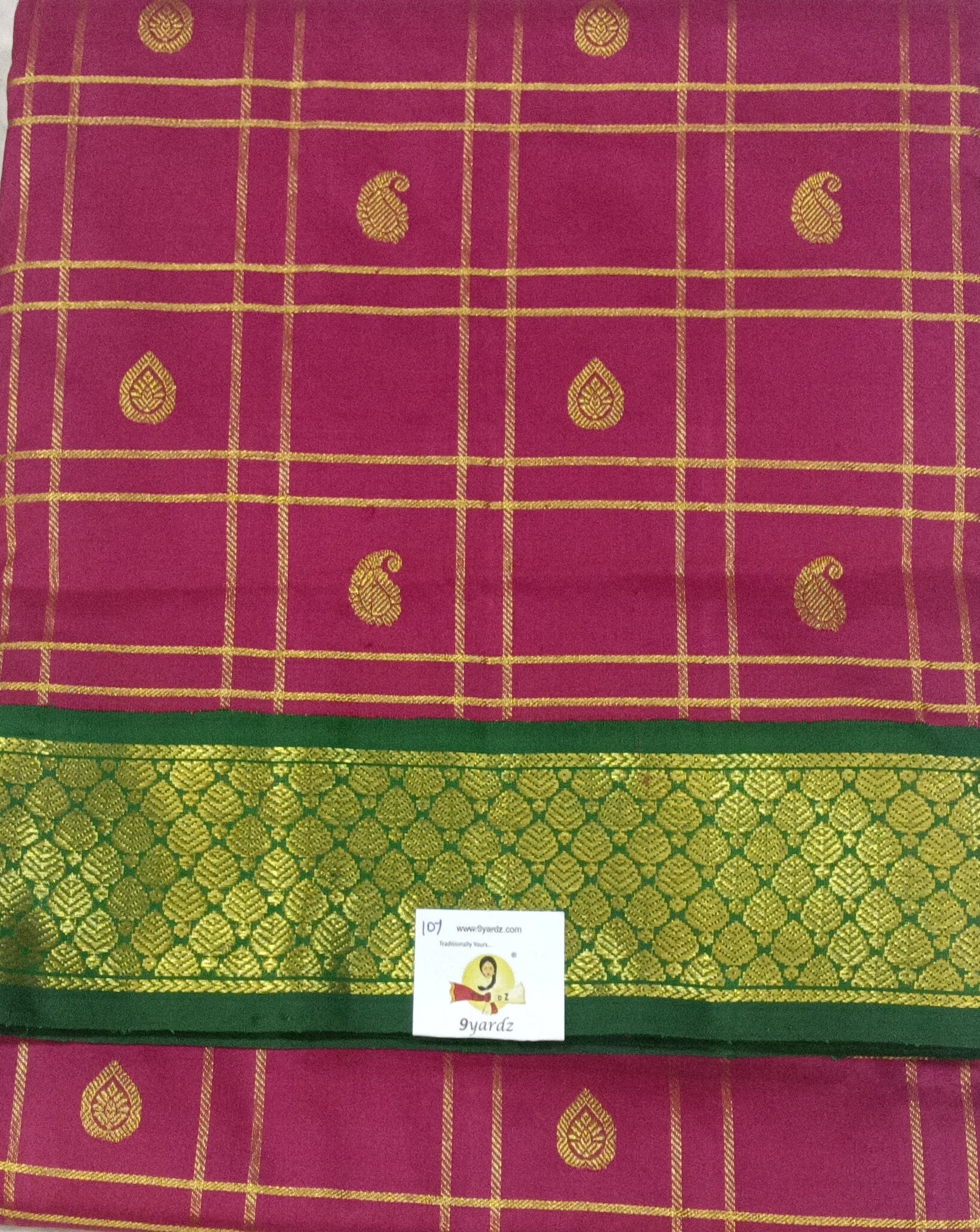 Pure silk madisar 10yards