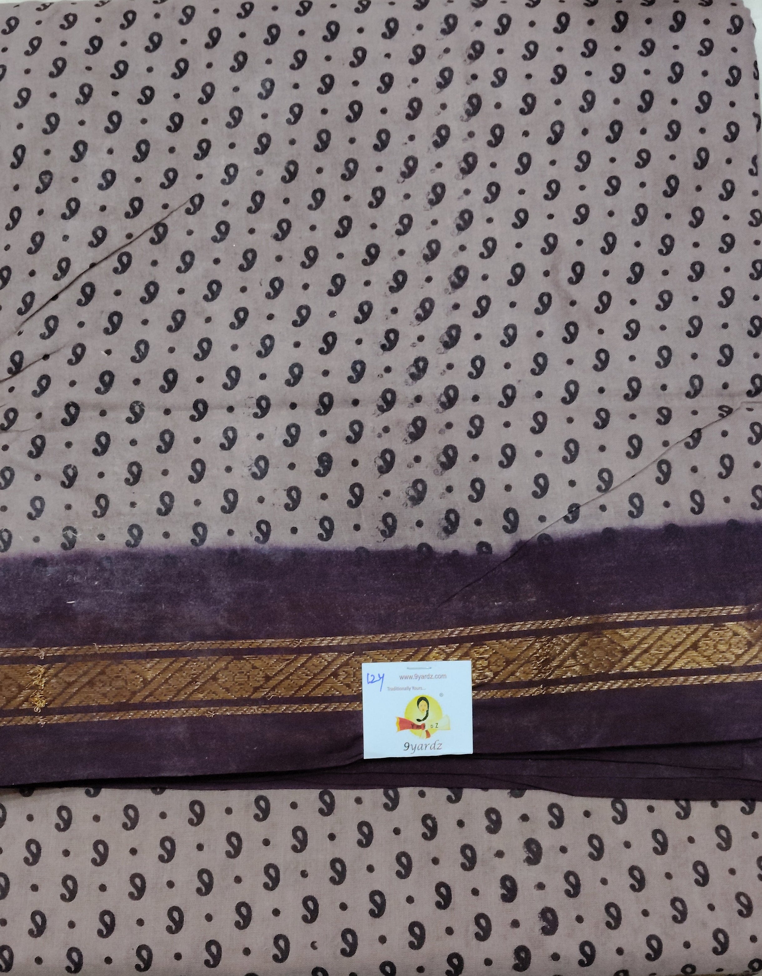 Sungudi cotton 12 yardz