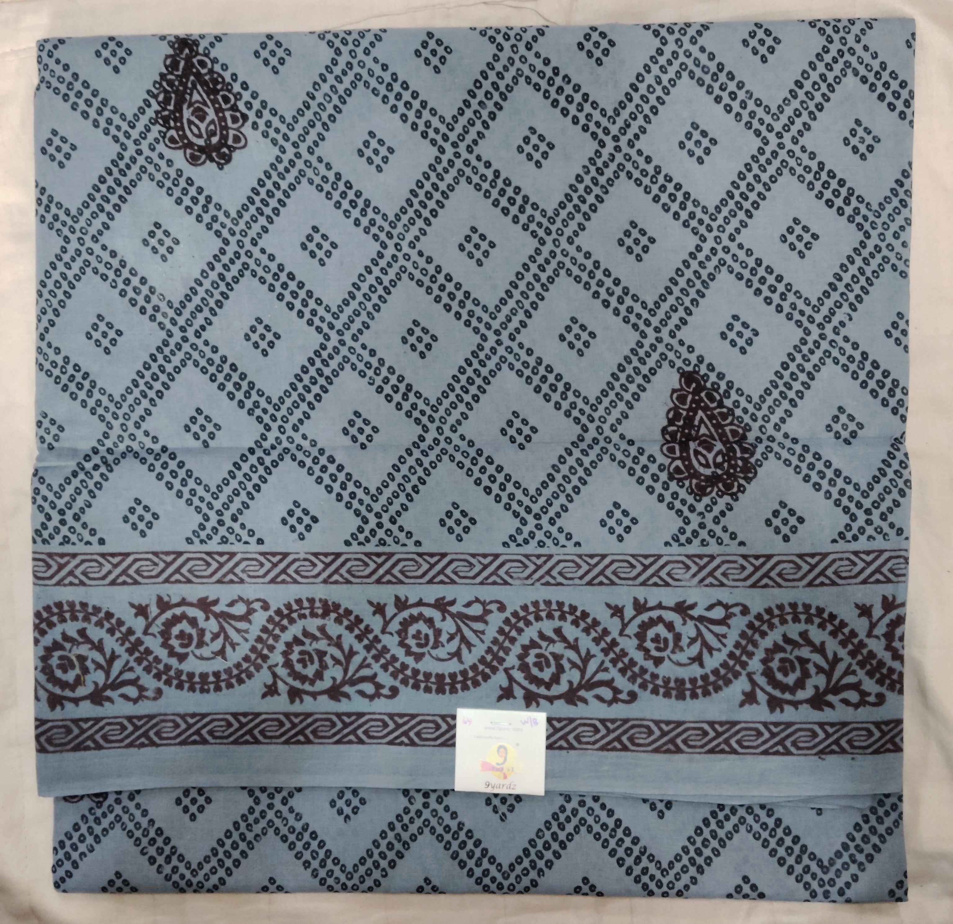 Sungudi cotton 6 yards