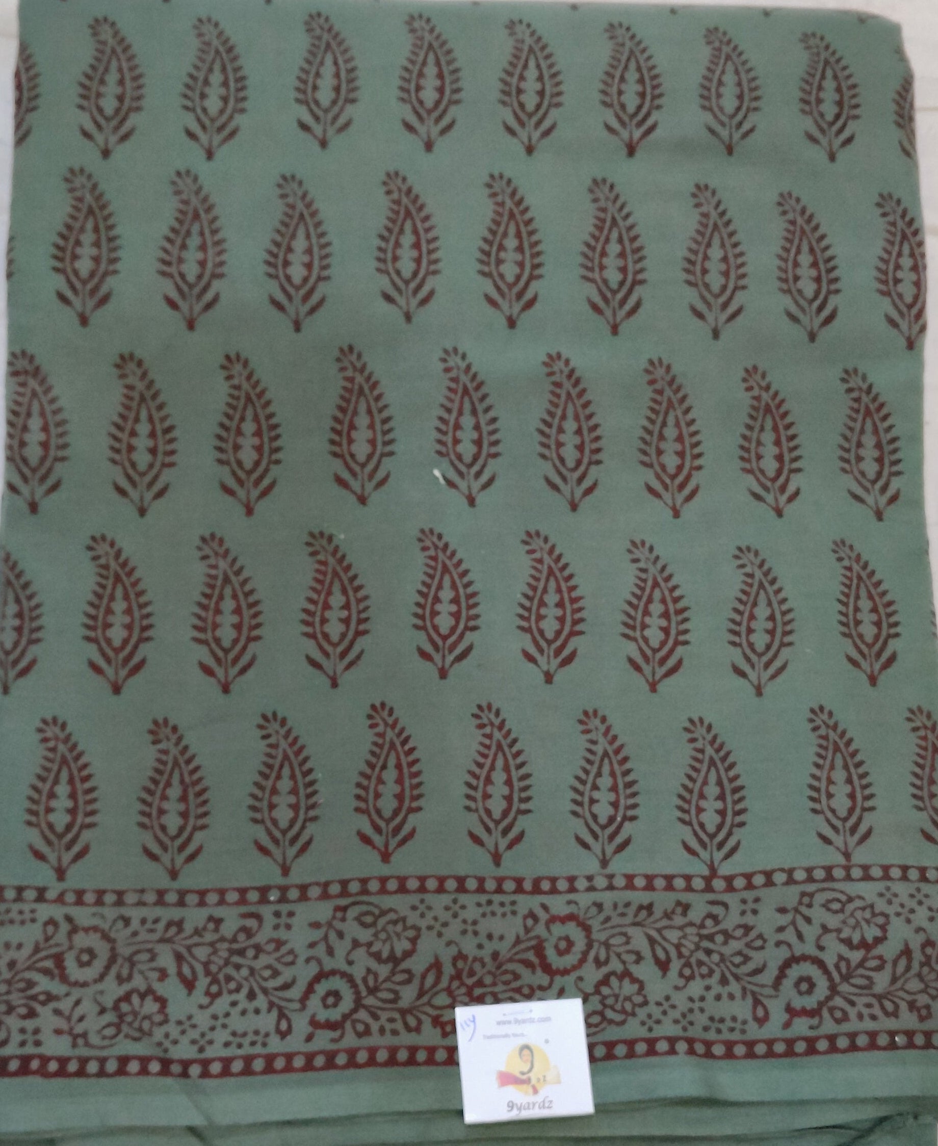 Baag/soft cotton Madisar 11 yards