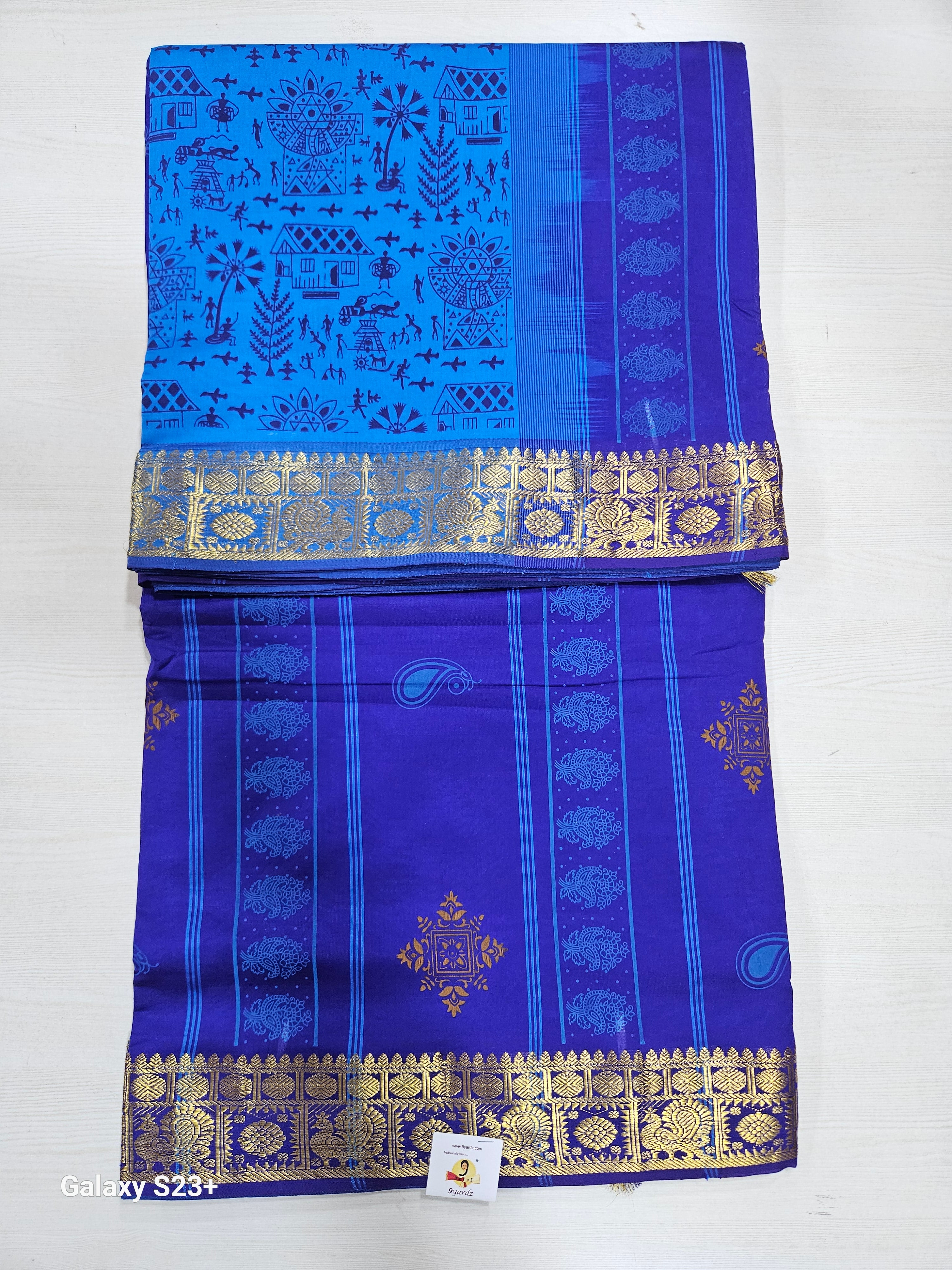 Semi Silk cotton printed Madisar