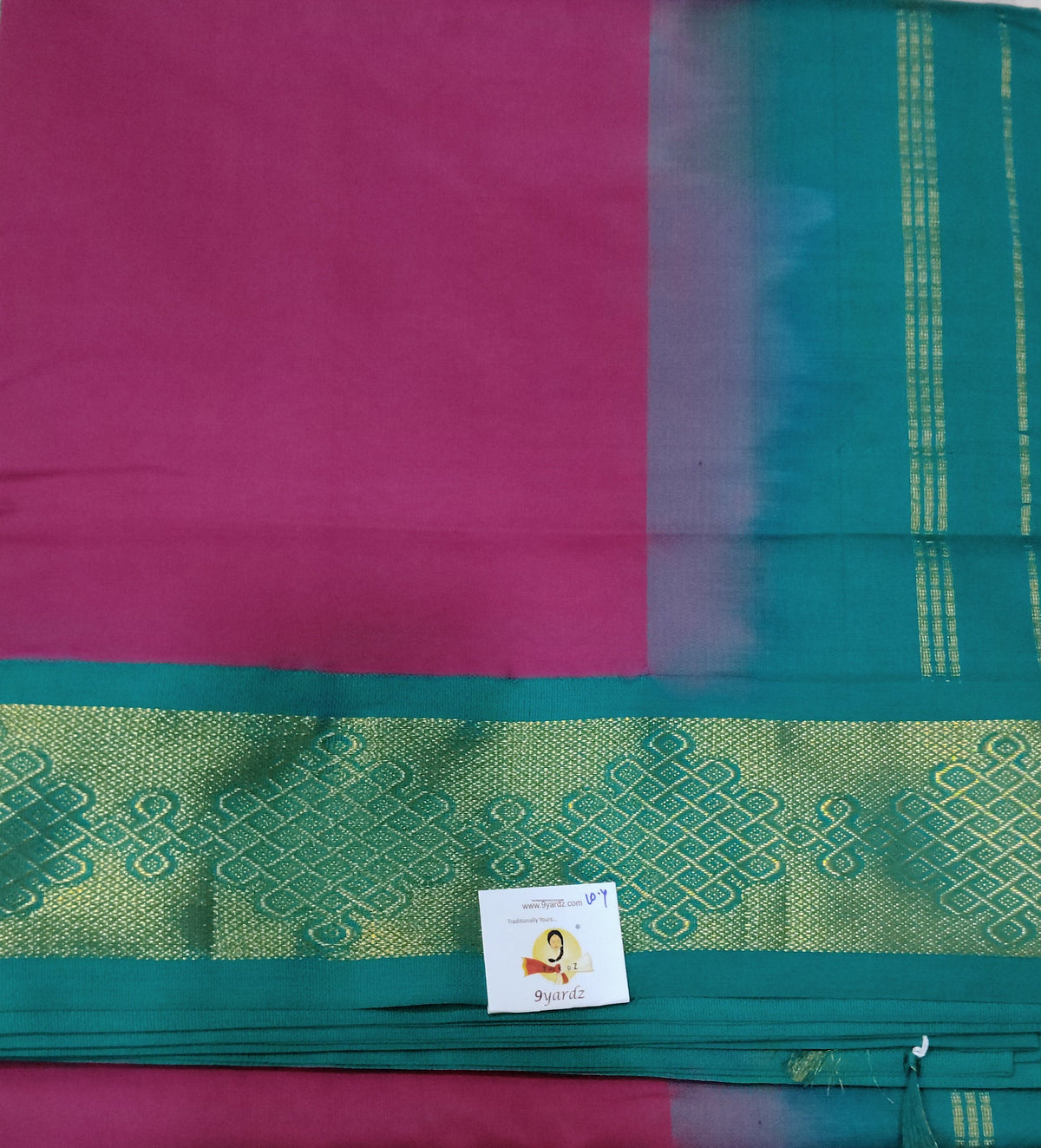 Semi Silk cotton Korvai Madisar