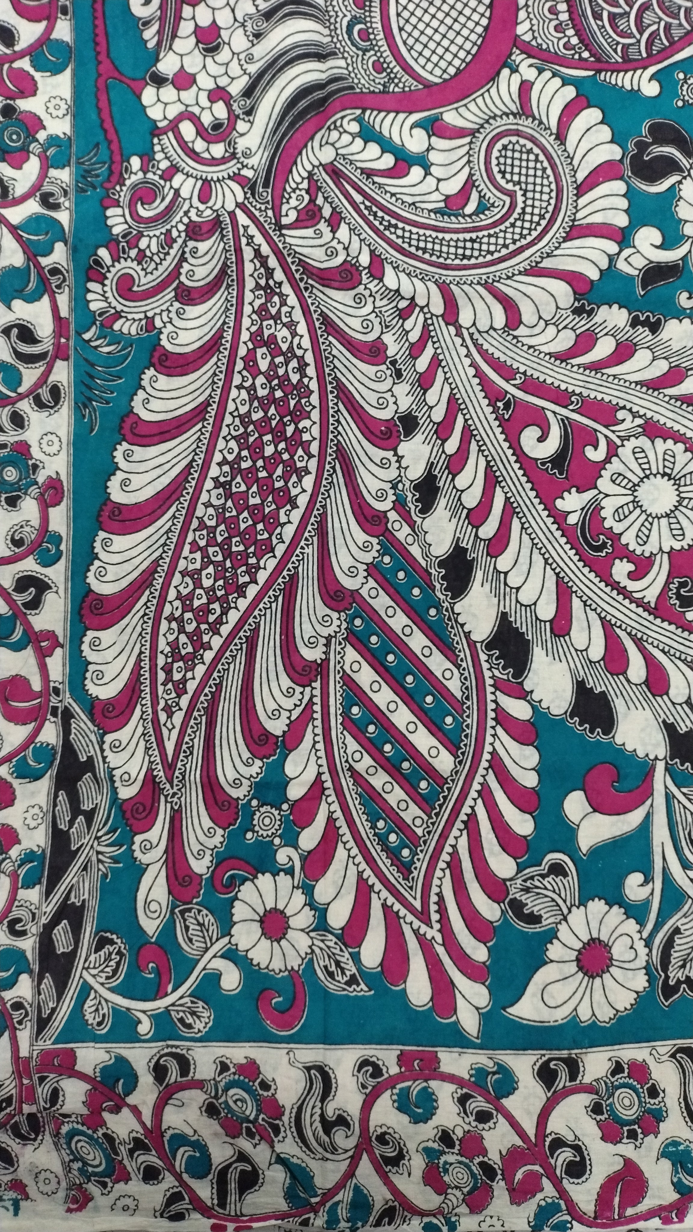 Kalamkari cotton 6yardz