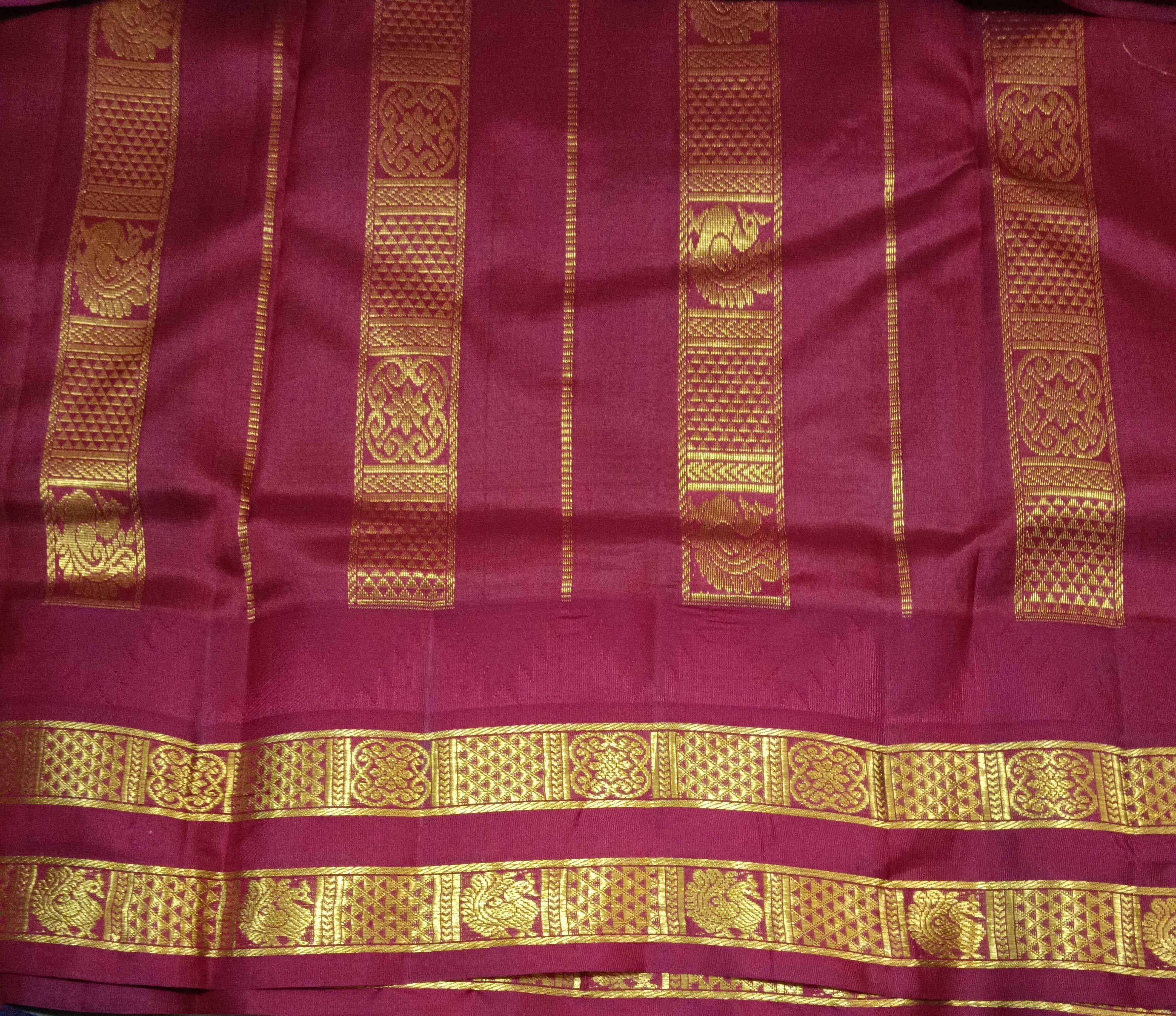 Pure silk 10.25yardz