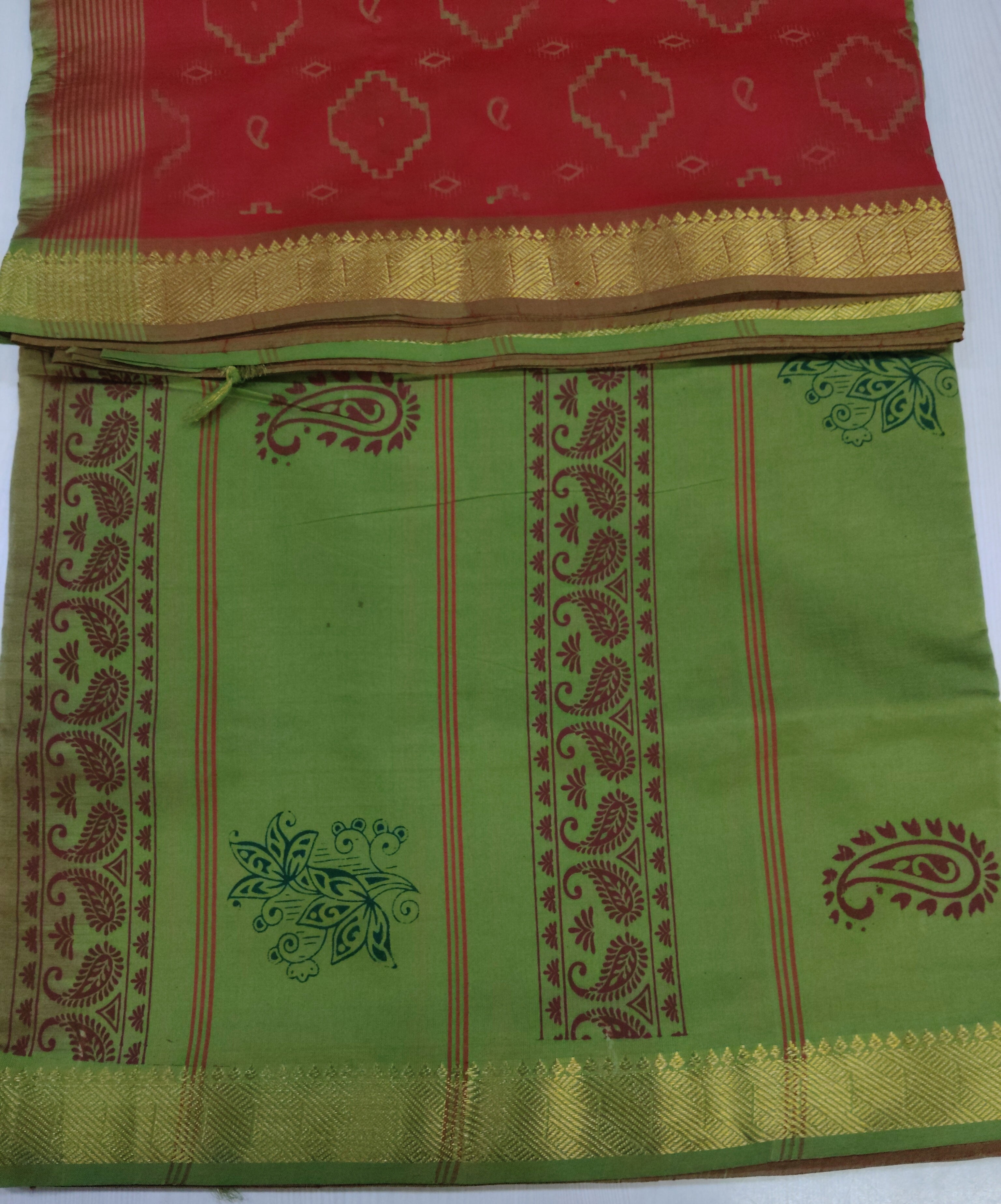 Semi Silk cotton printed Madisar