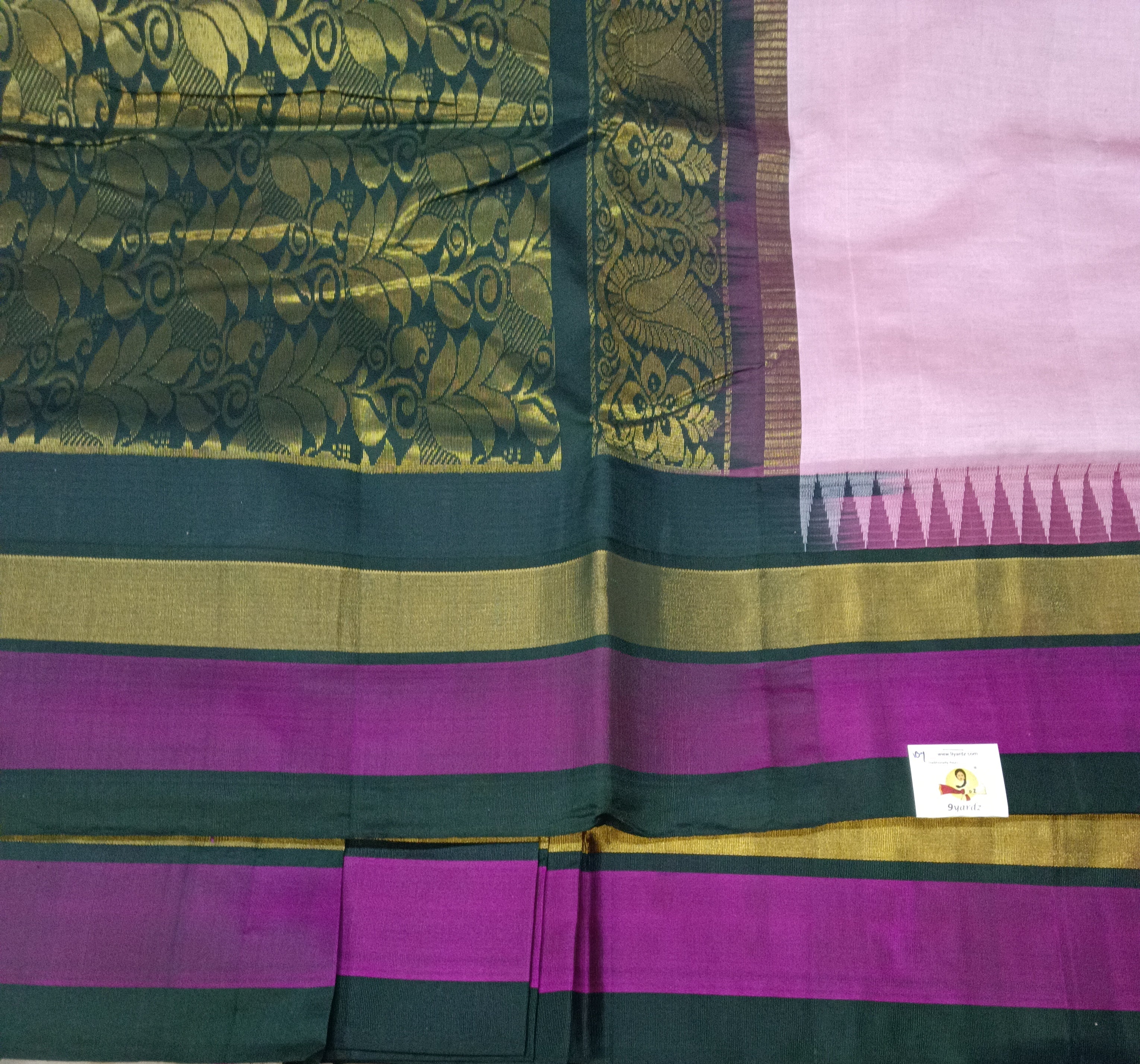 Semi Silk cotton Korvai Madisar
