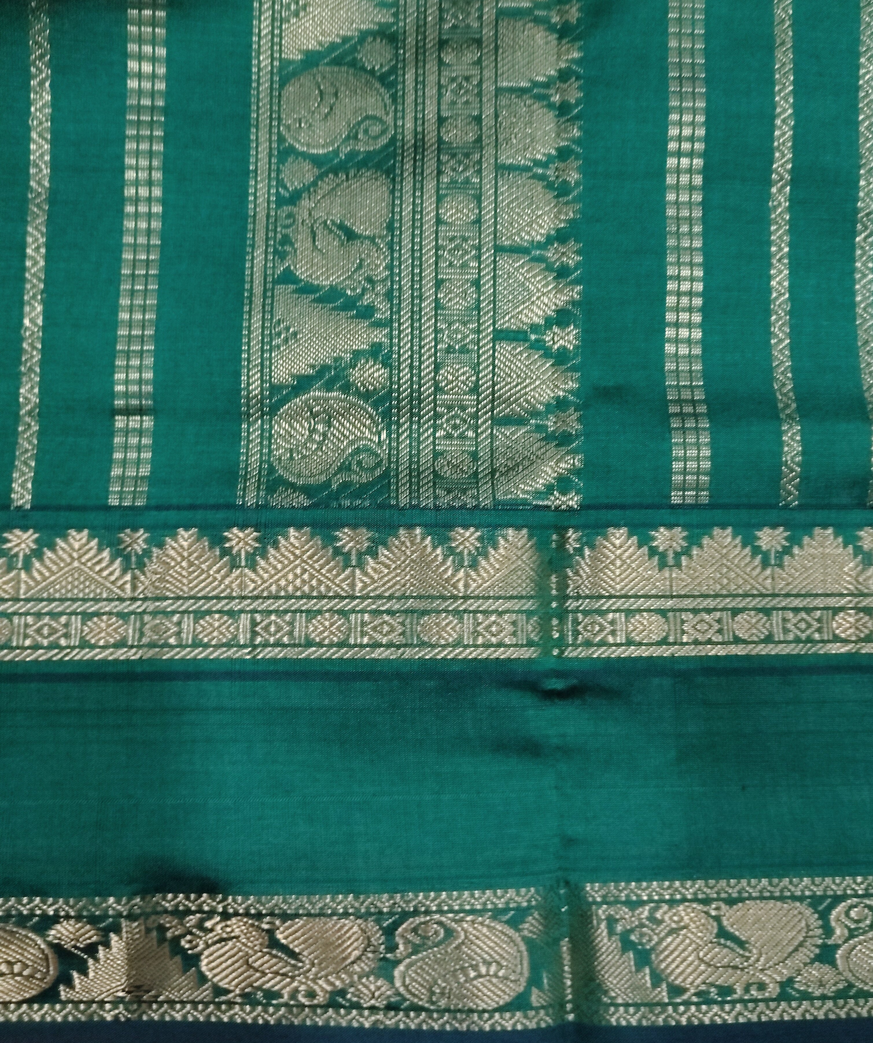 Semi silk Plain 6Yards