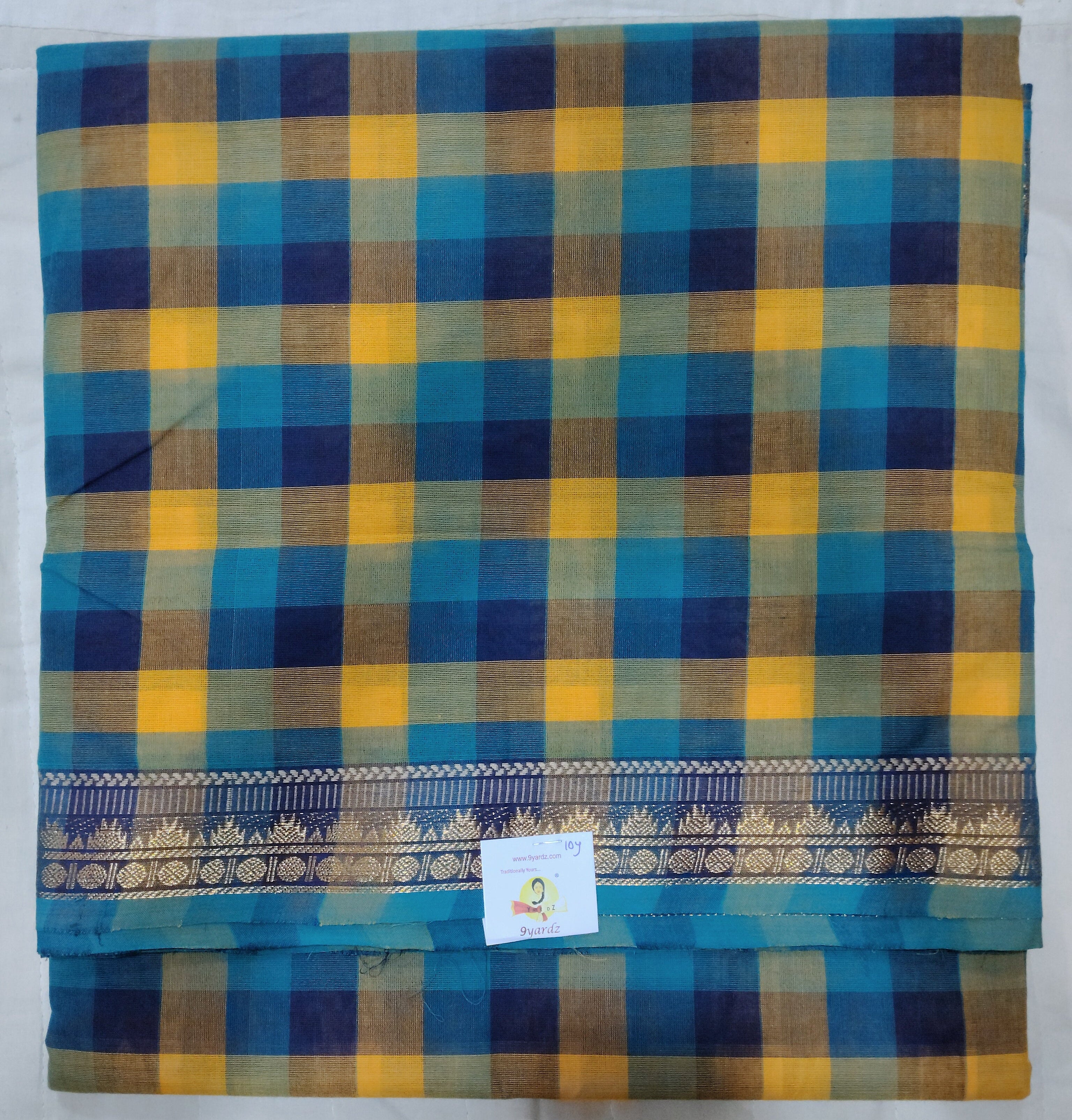 Chettinadu / Karaikudi cotton 10yards madisar