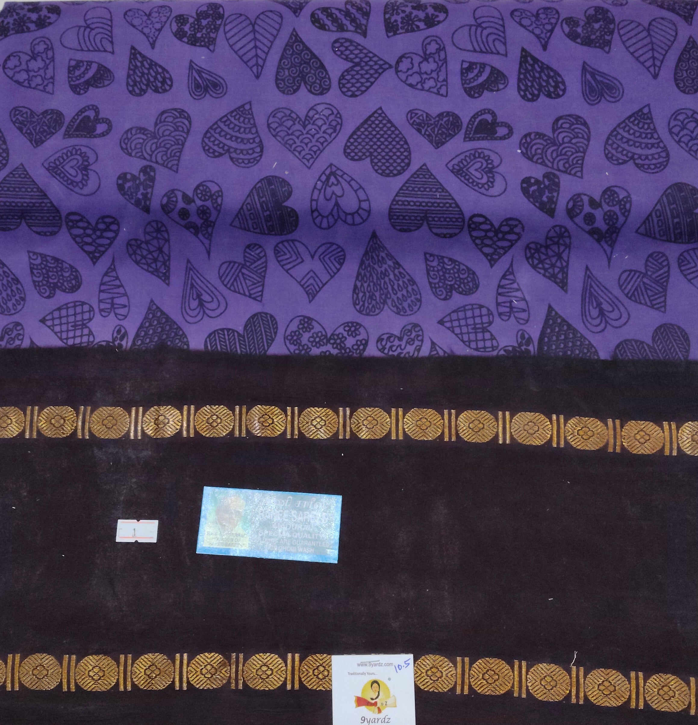 Ranee voyal saree 10.5yardz(9.5mtrs)