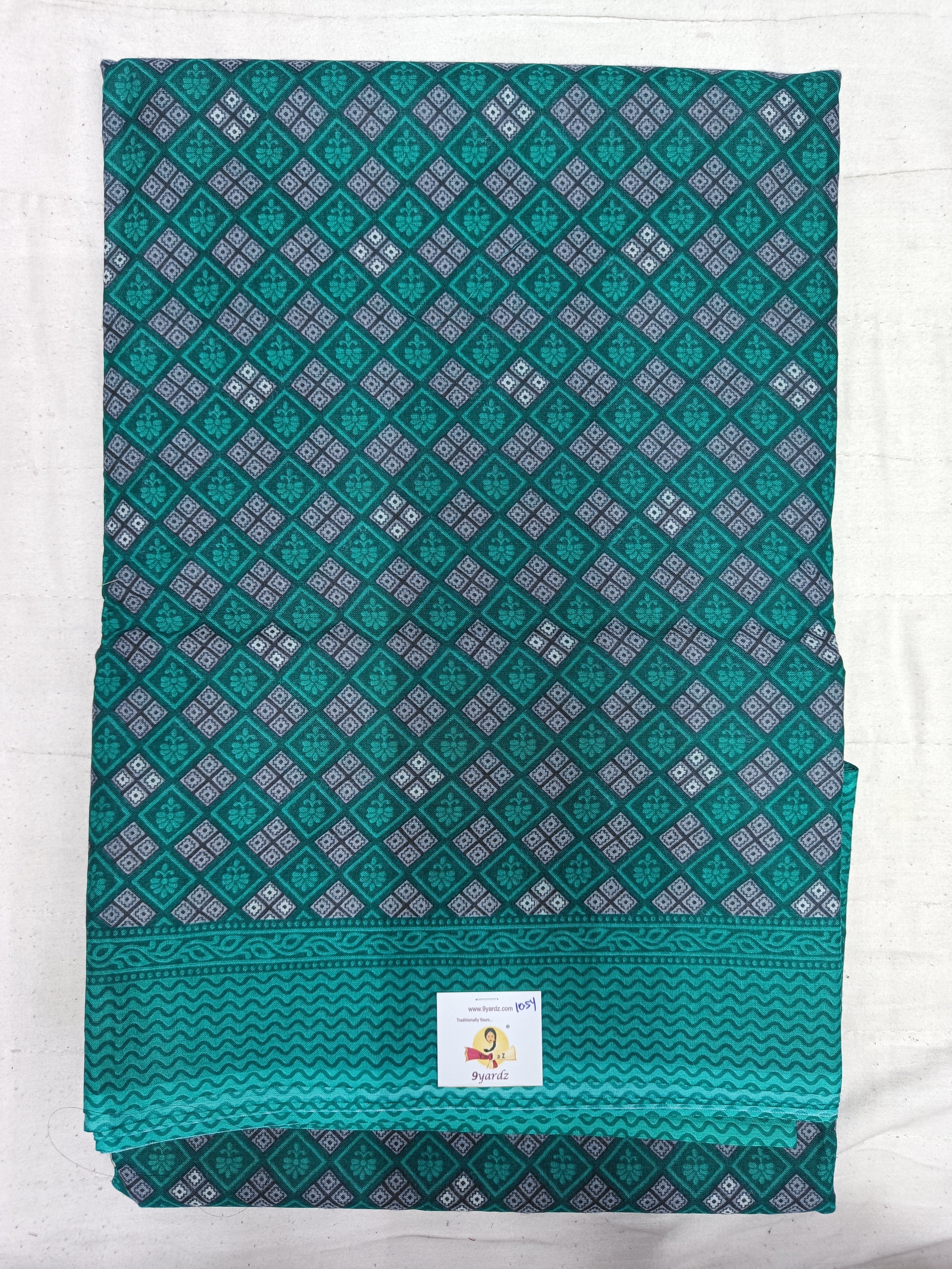 Erode cotton 10.5 yards madisar