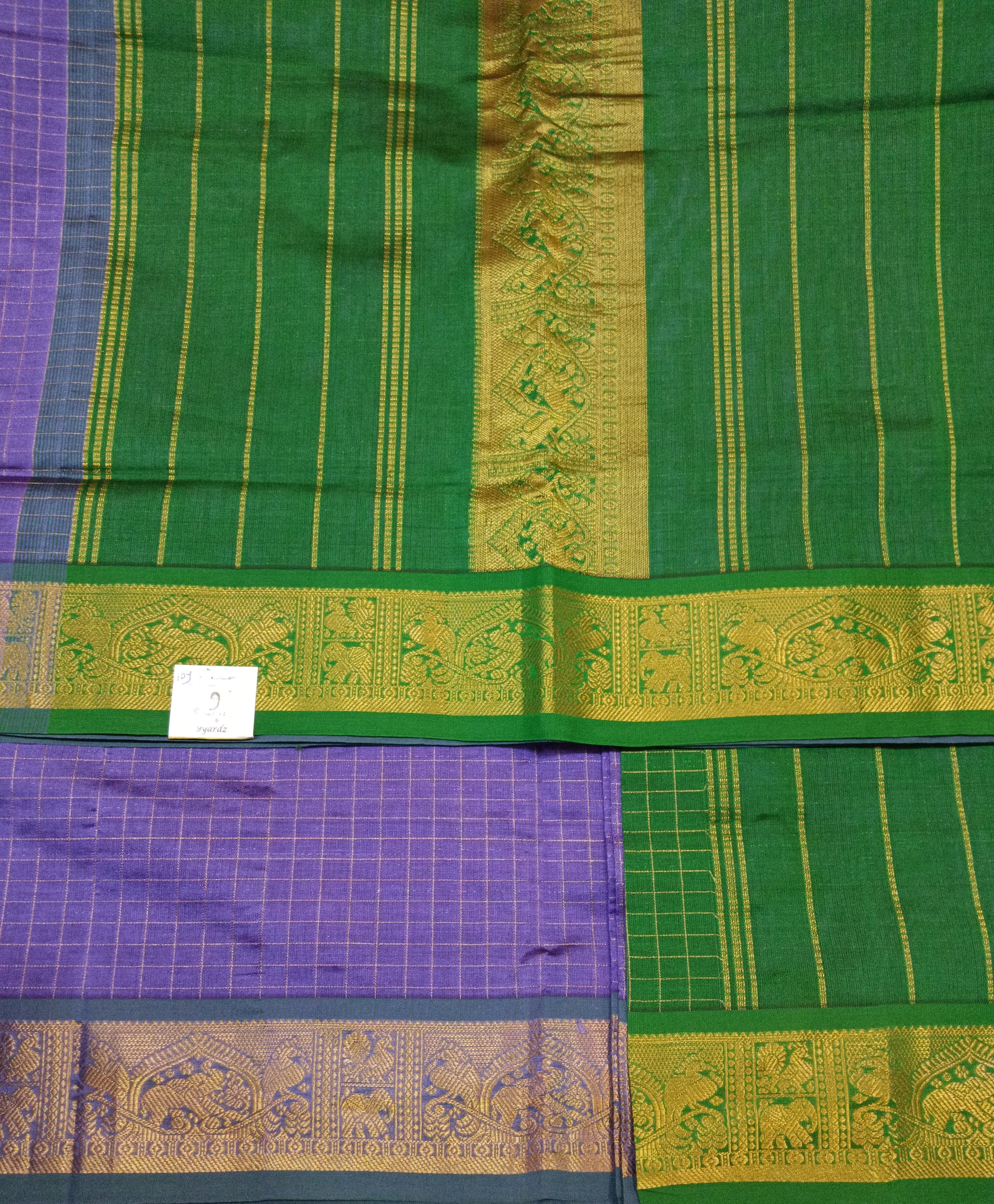 Semi Silk cotton Madisar 10yards