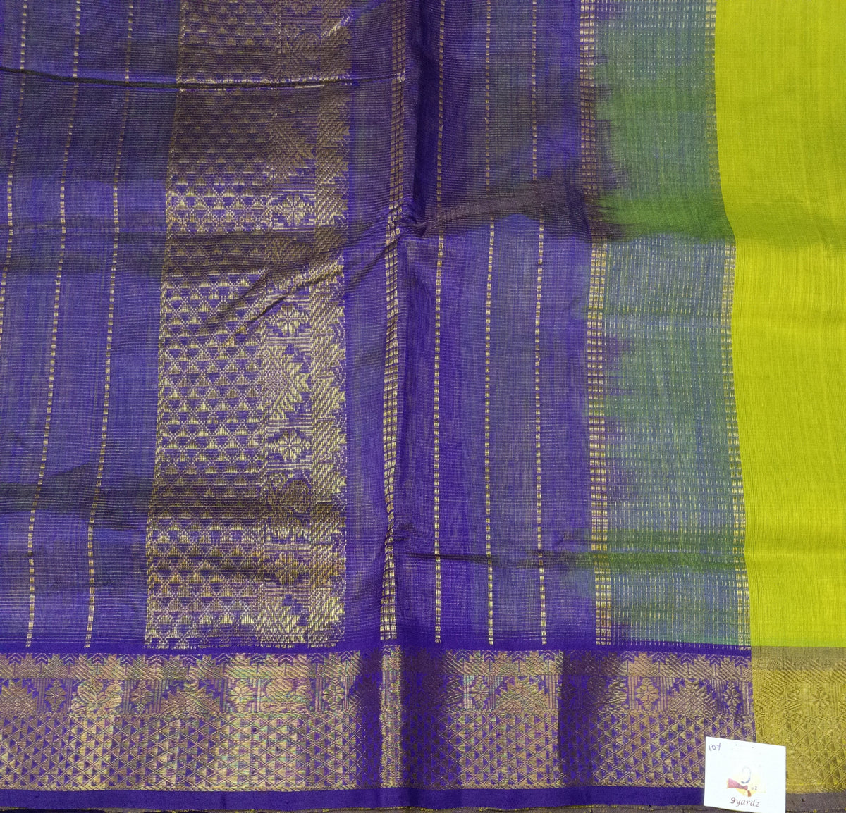 Pure silk cotton vairavoosi 10yards  madisar