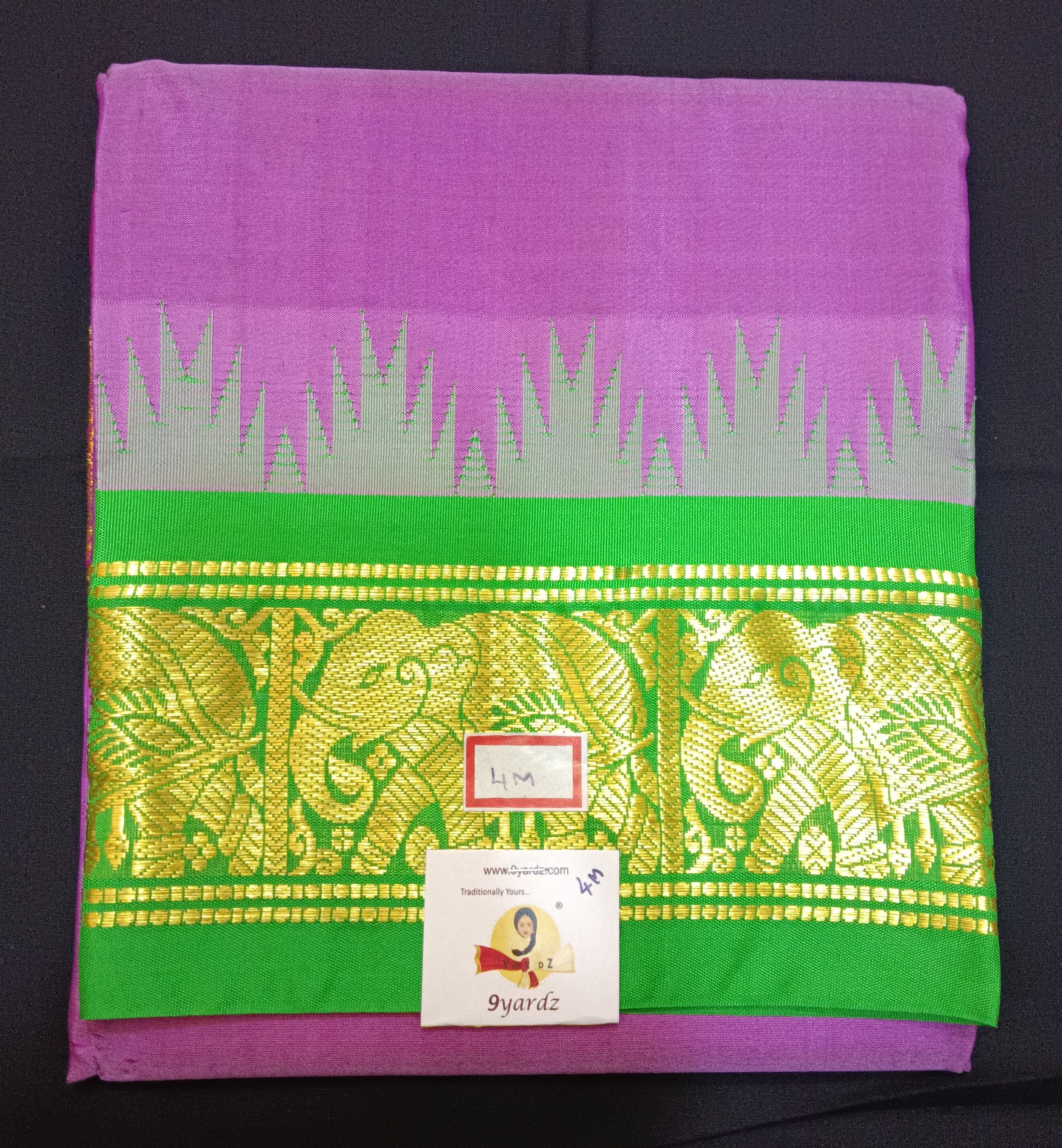 Pure silk Dhoti 4muzham Thalambhu