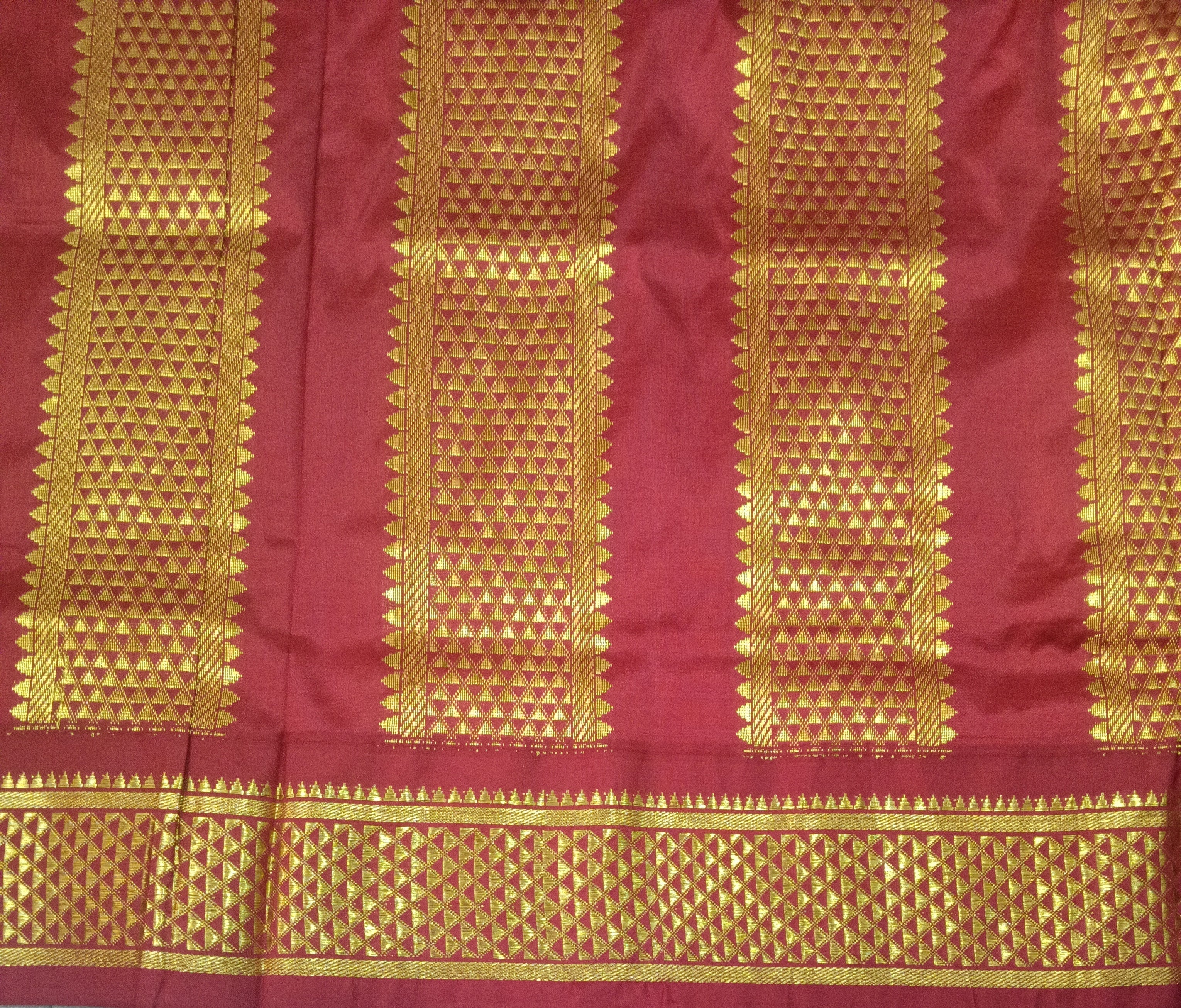 Pure silk madisar 10.5yards