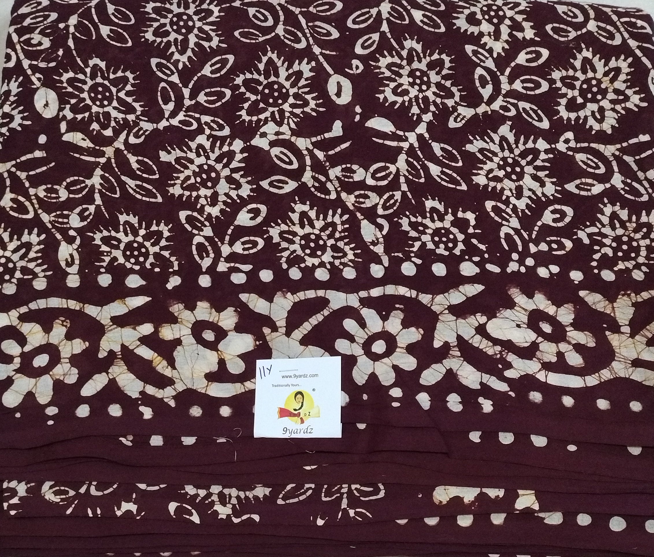 Bathik printed 11 yardz