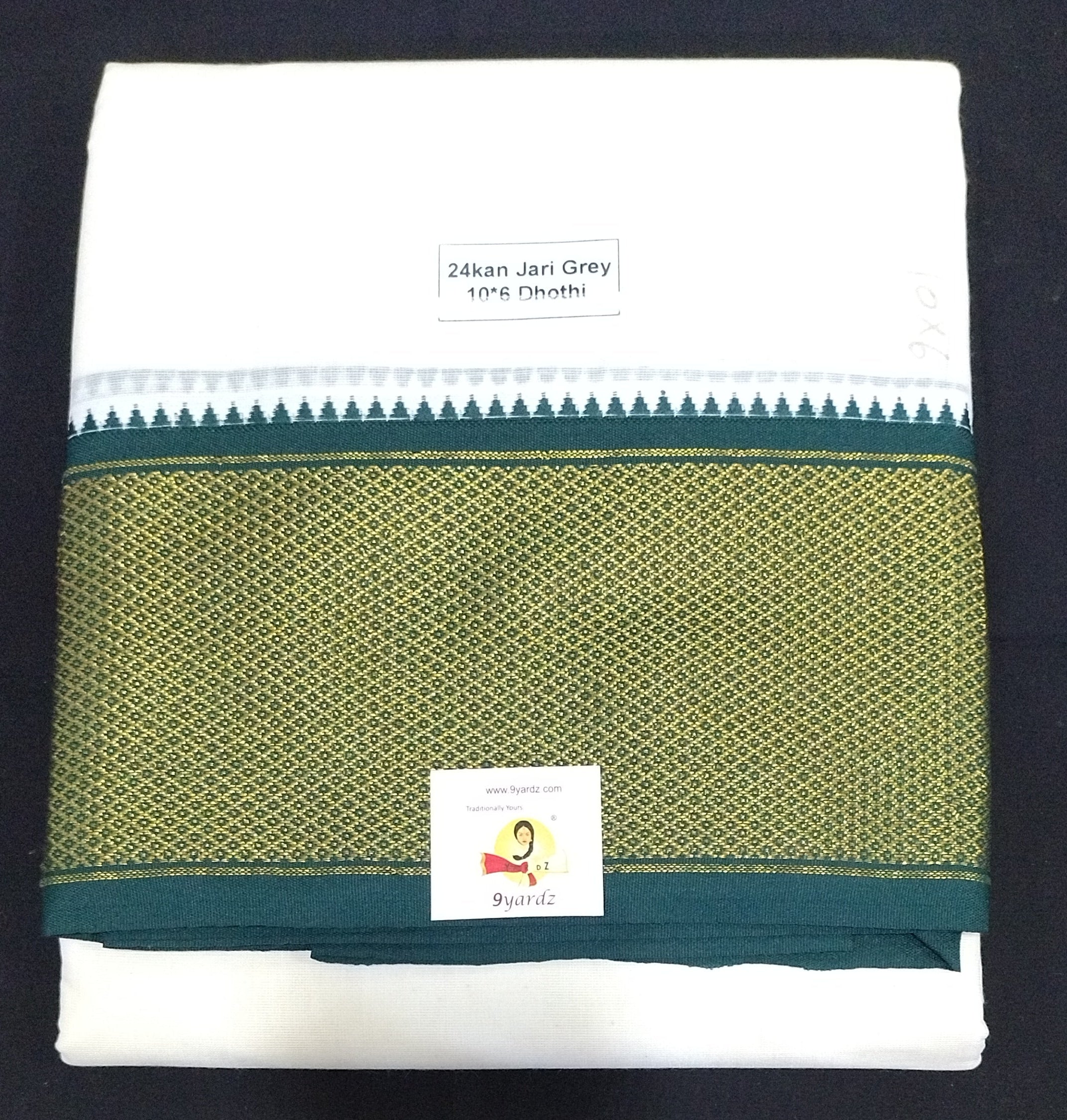 Cotton Unbleached dhoti 10*6