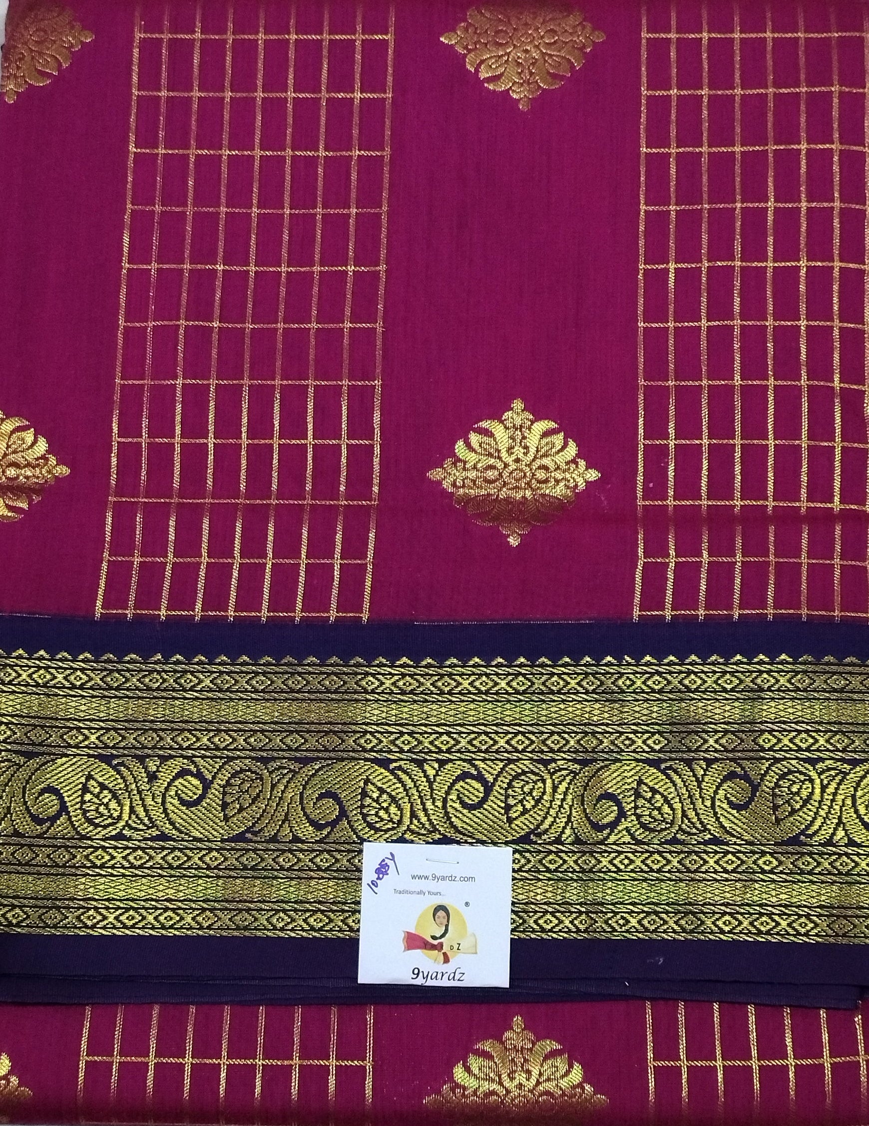 Akshaya cotton 10.25 yards madisar