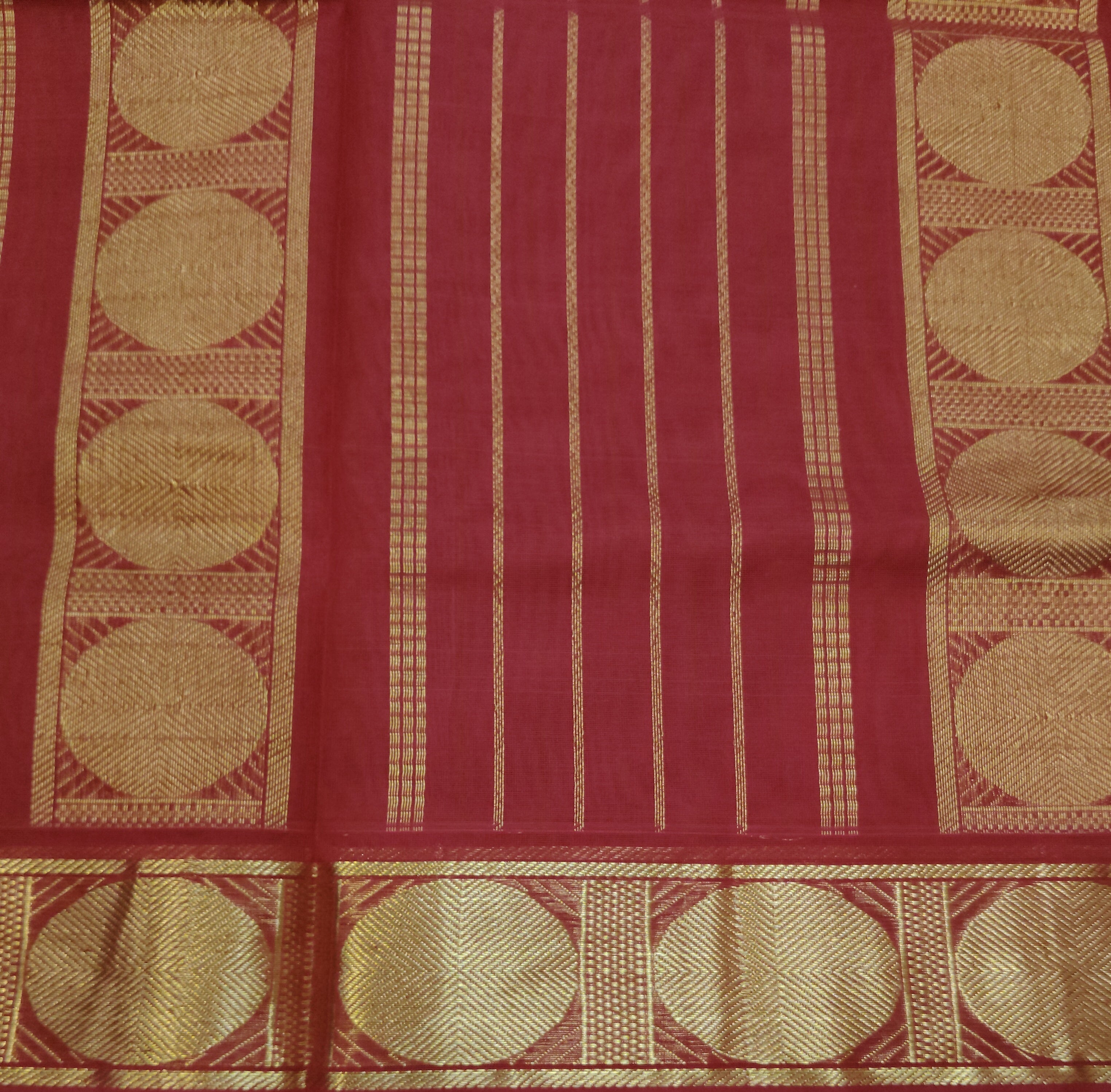 Pure silk cotton 6 yards