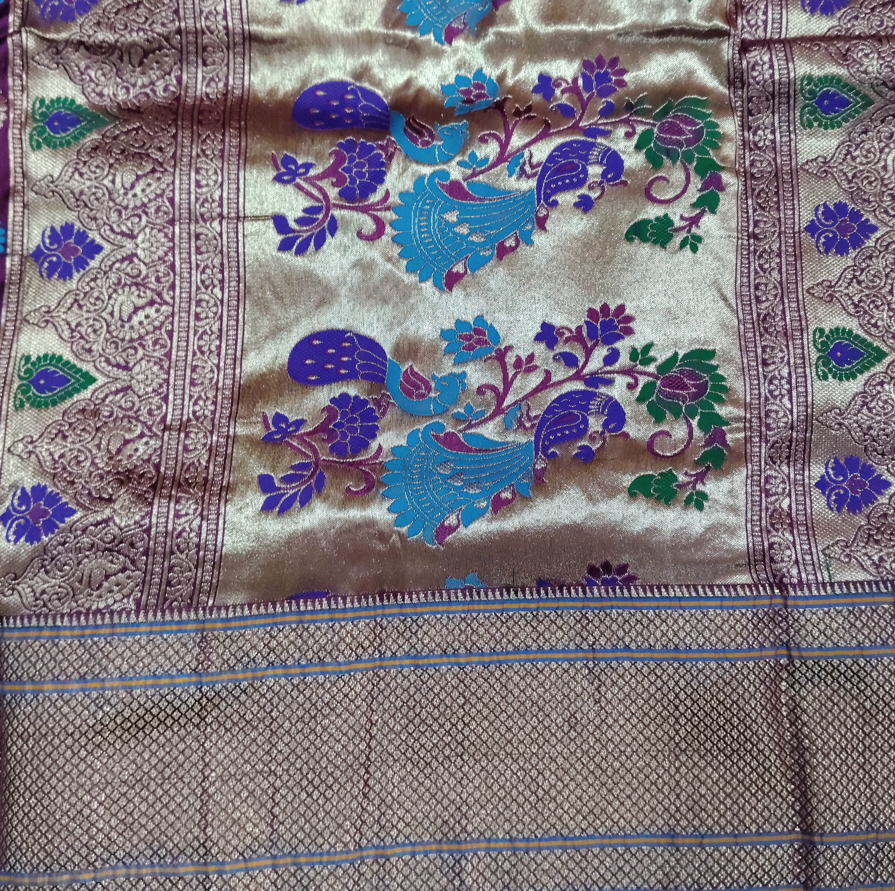 Paithani Art Silk Madisar