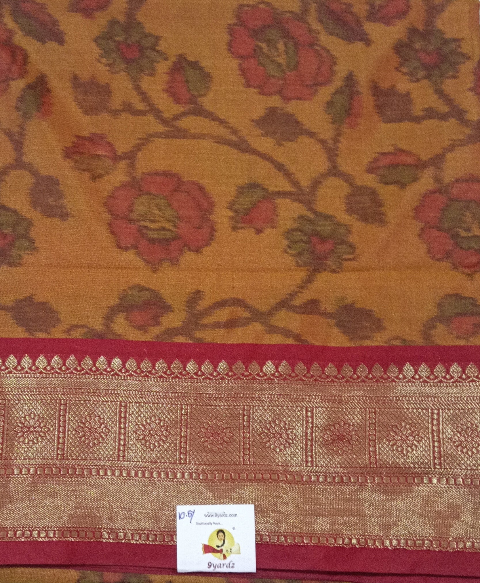 Ikkat semi silk madisar