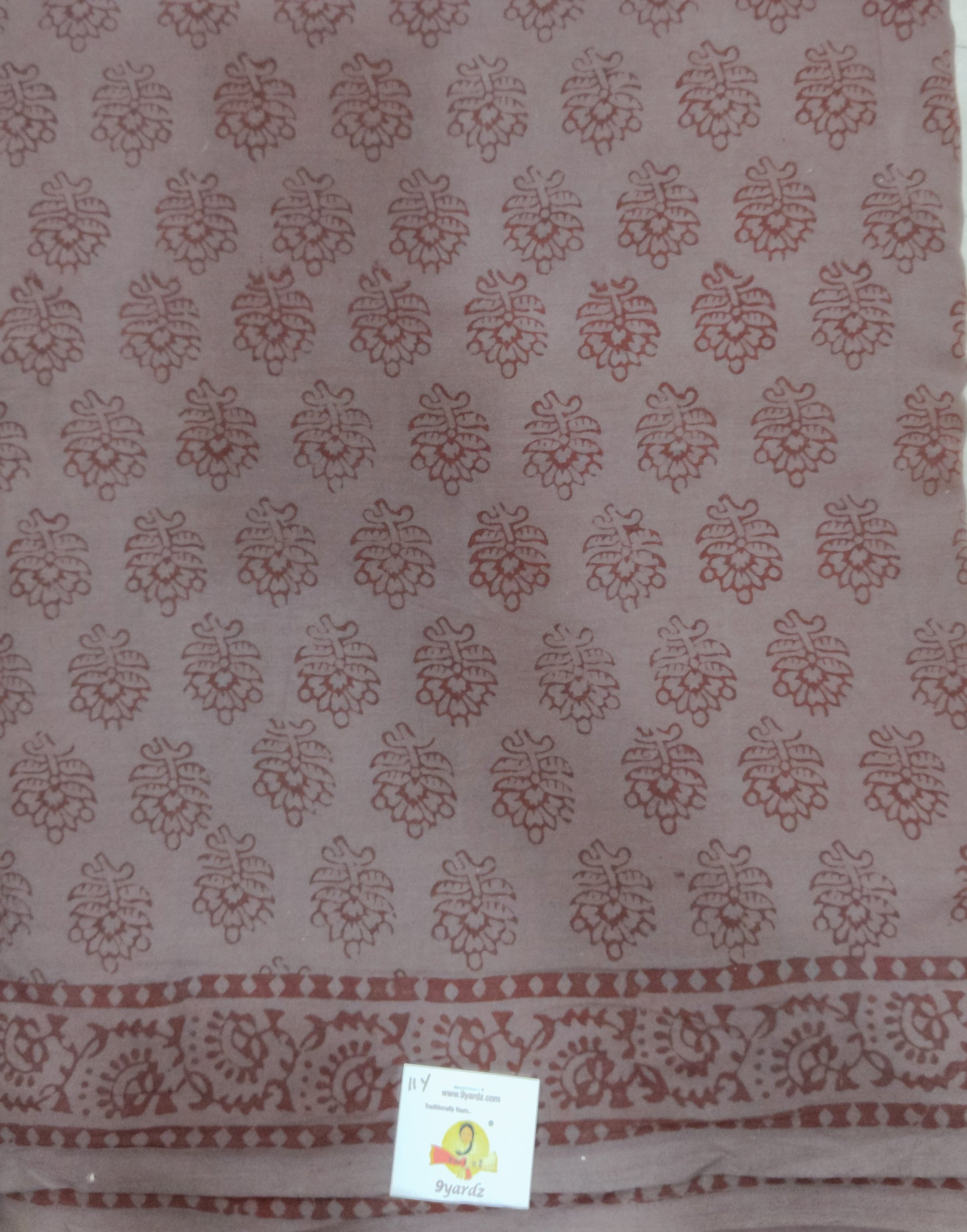 Baag/soft cotton Madisar 11 yards