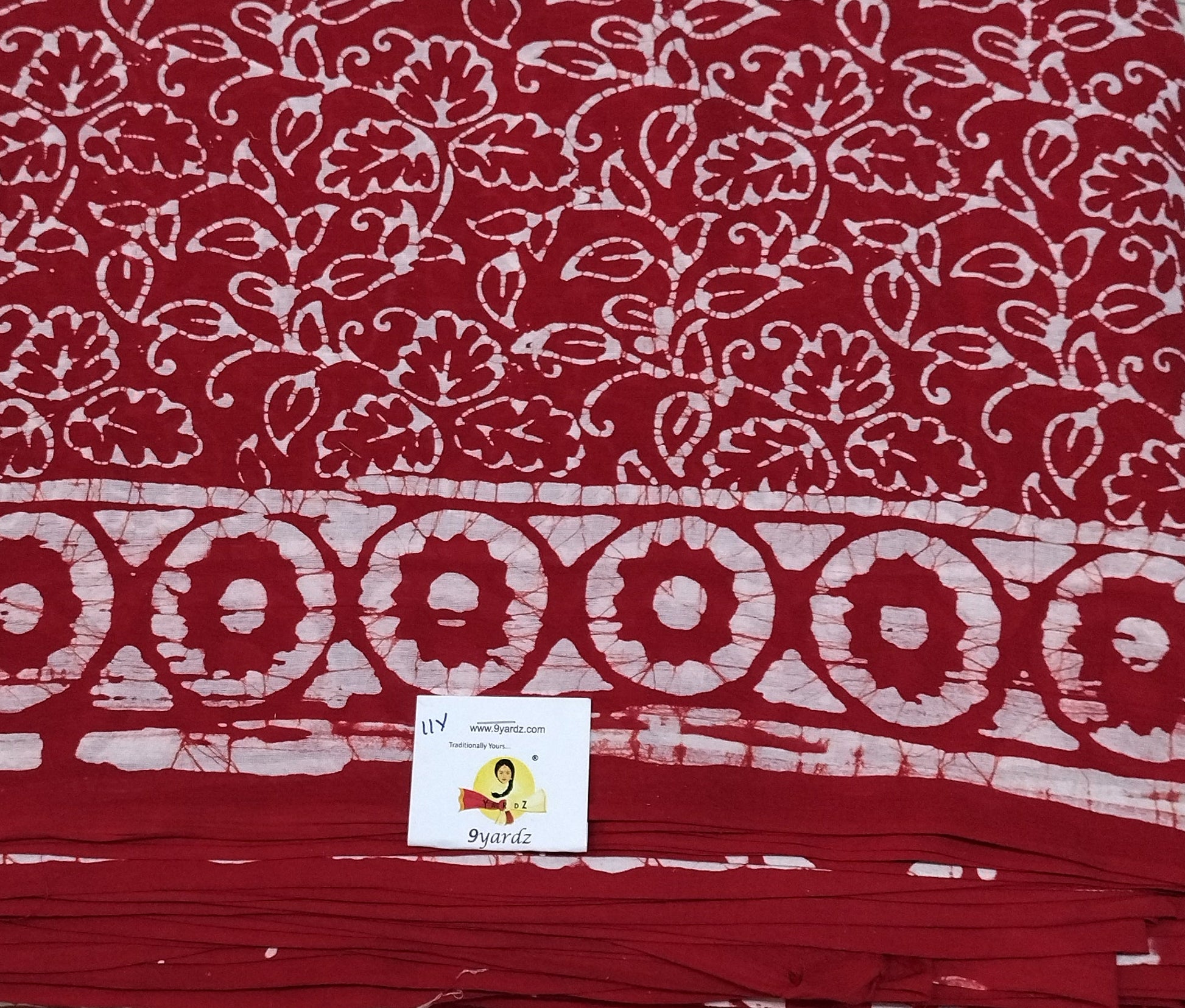 Bathik printed 11 yardz