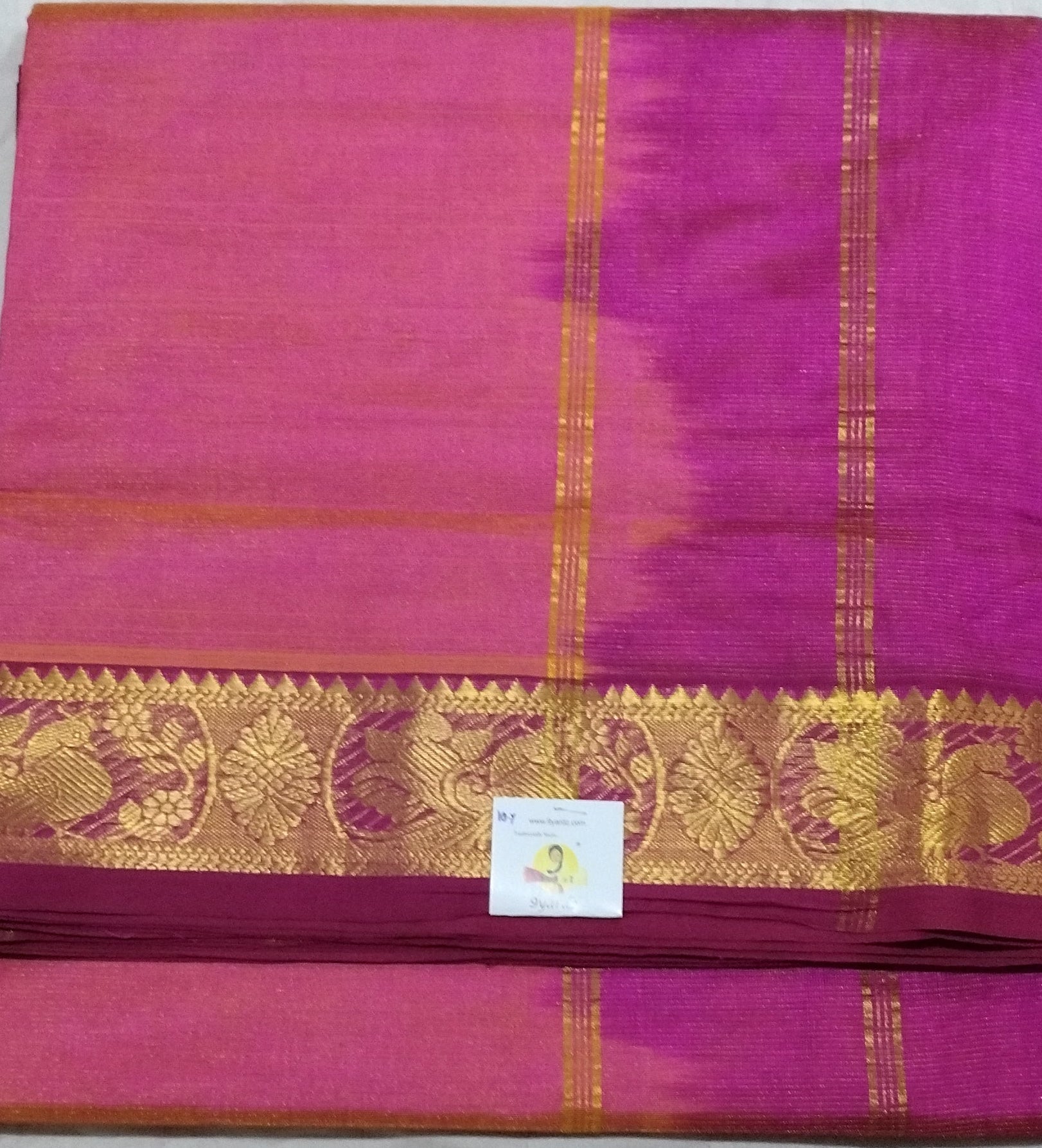 Pure silk cotton Vairaoosi 10yards madisar