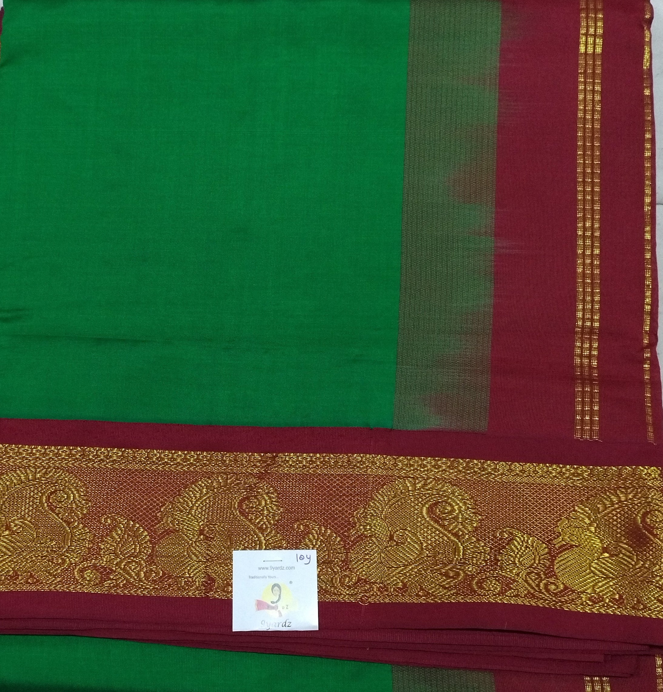 Semi Silk cotton Korvai Madisar