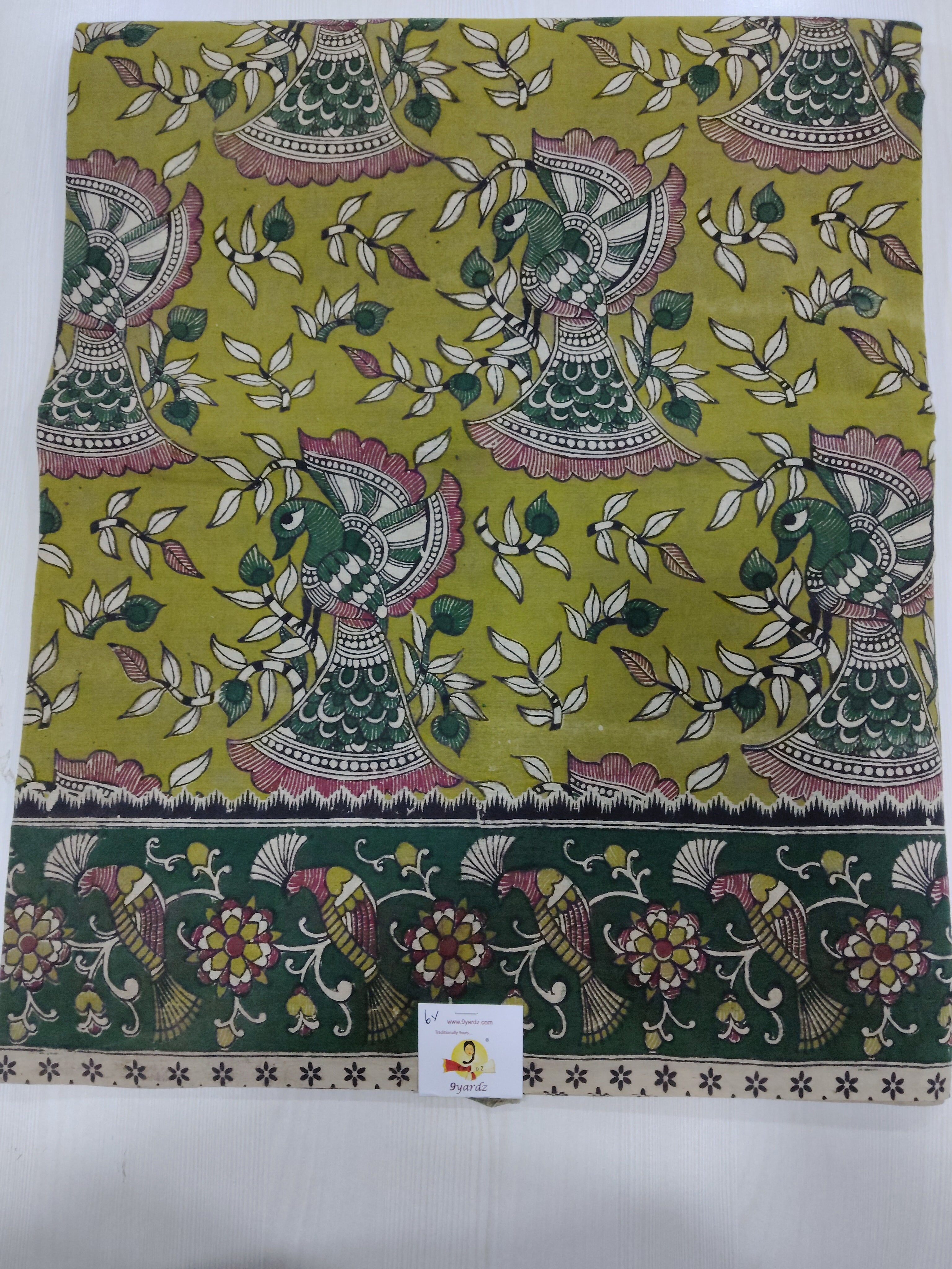 Kalamkari cotton 6yardz