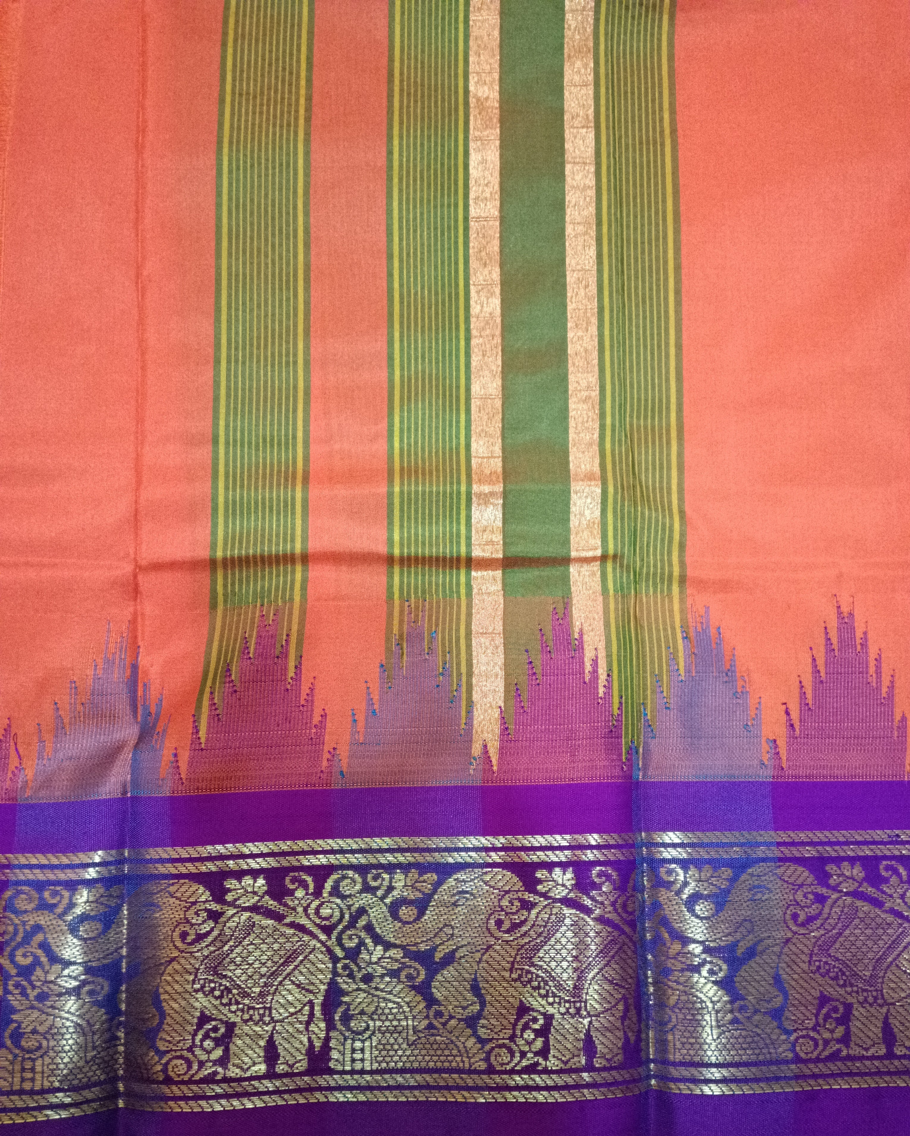 Pure silk Dhoti 4muzham Thalambhu