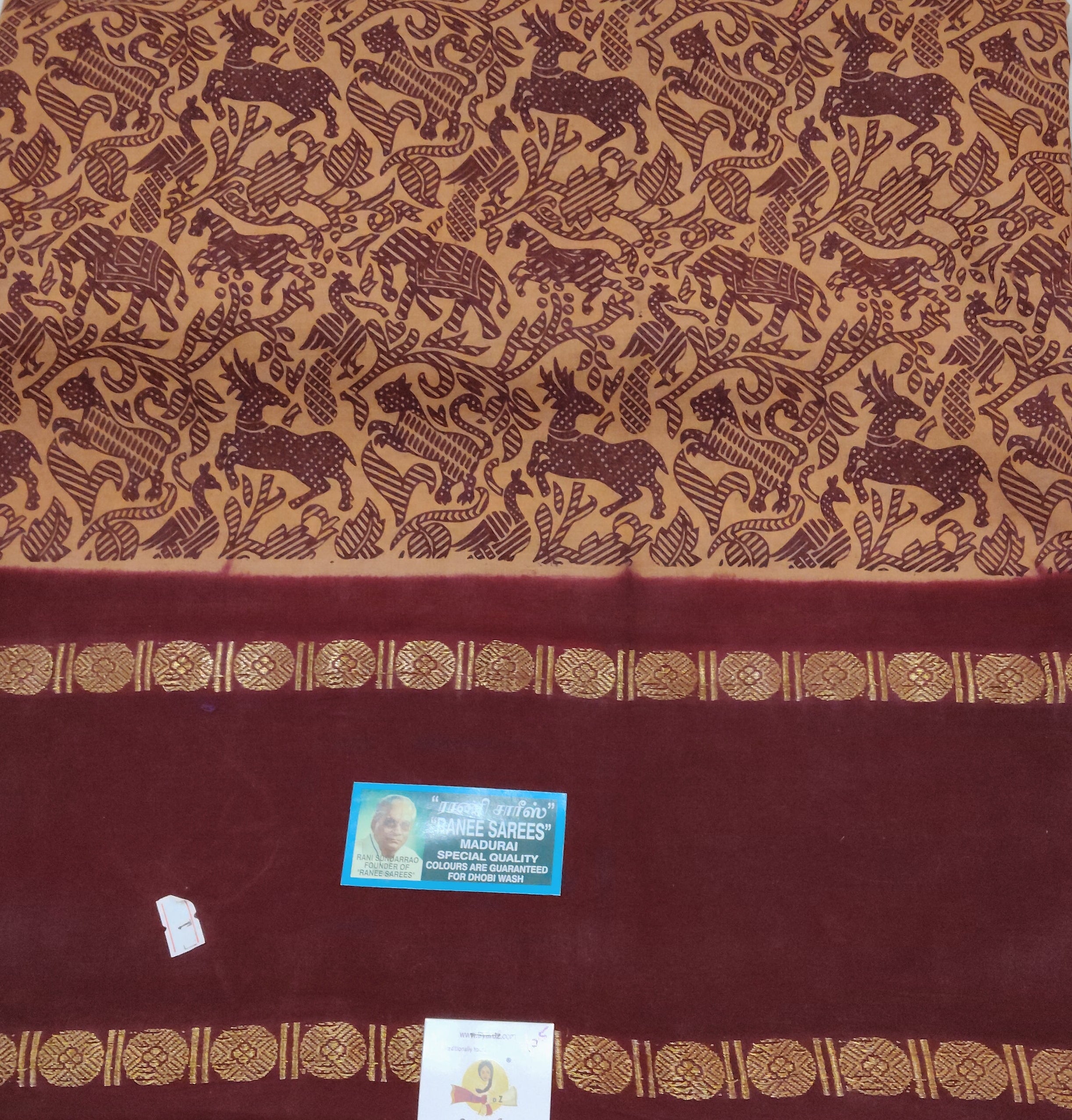 Ranee voyal saree 10.5yardz(9.5mtrs)