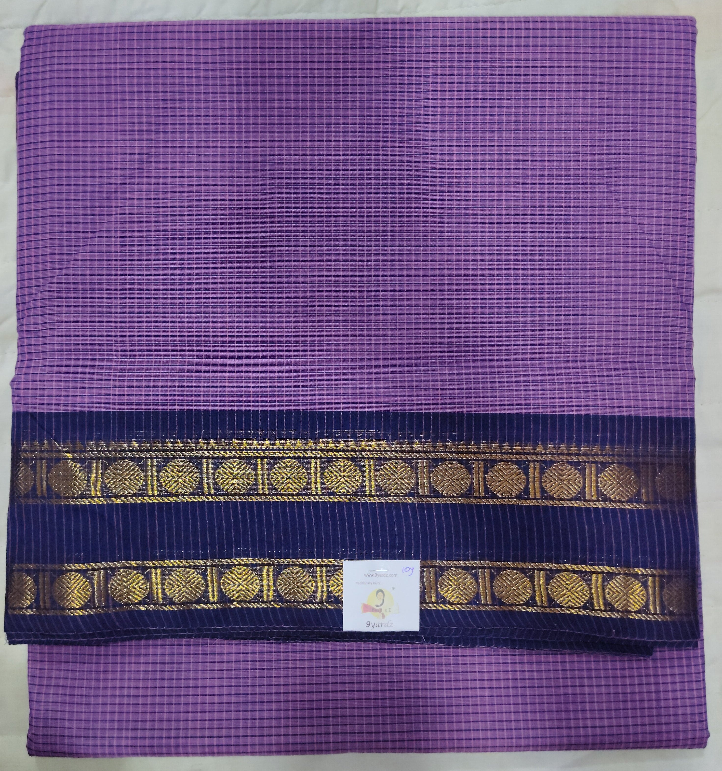 Chettinadu / Karaikudi cotton 10 yards madisar