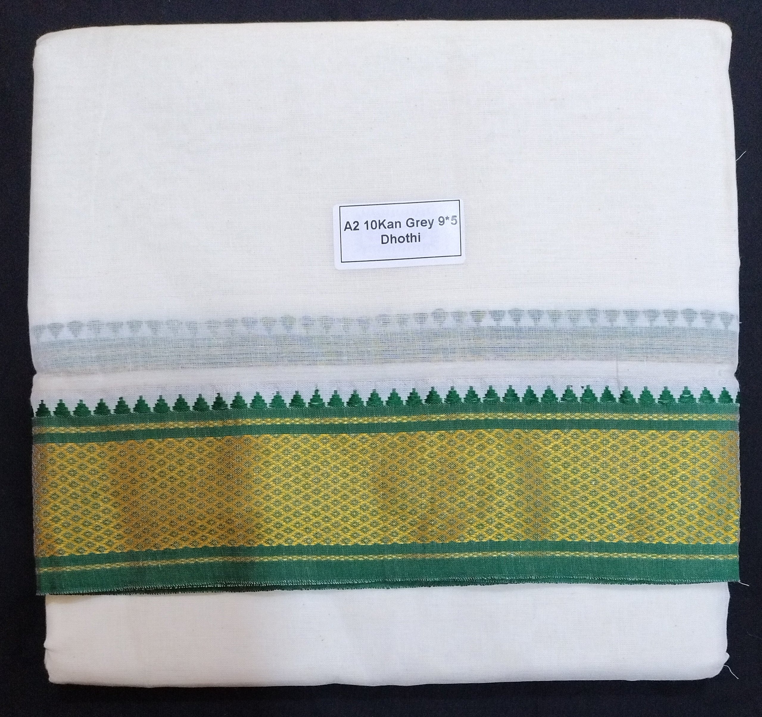 Cotton Dhothi Unbleached 9*5