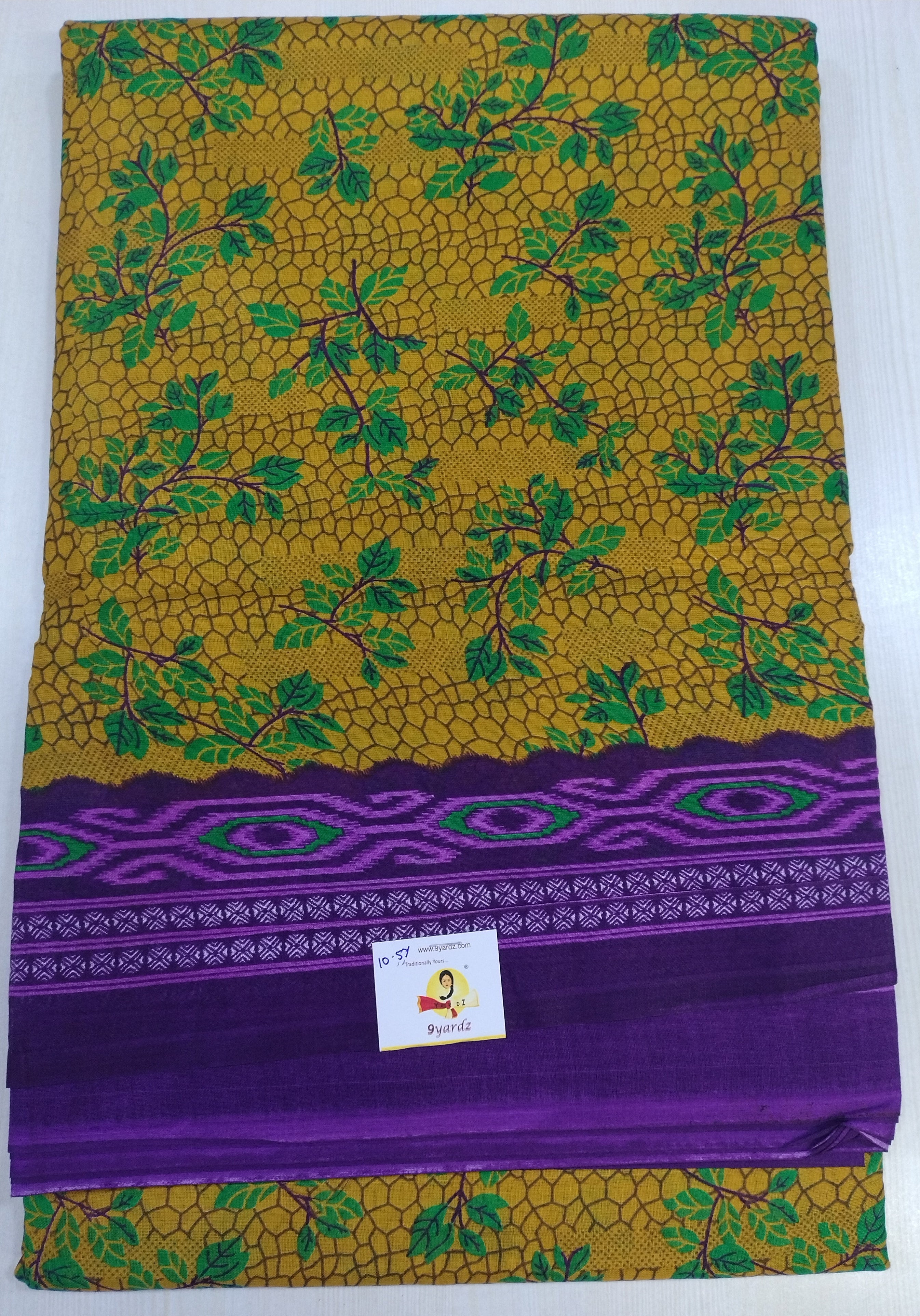 Erode cotton 10.5 yards Madisar