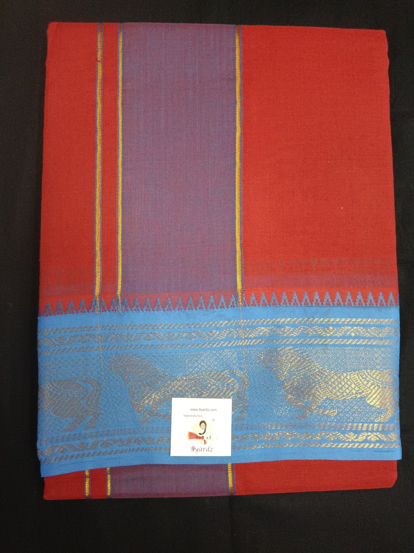 Cotton Colour  Dhothi 9*5