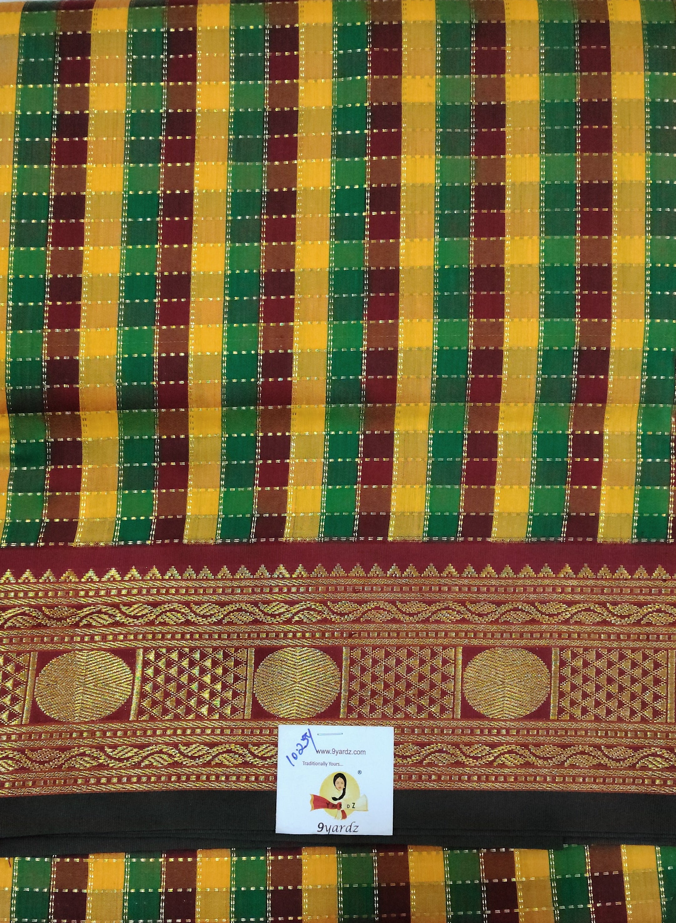 Akshaya cotton 10.25 yards madisar