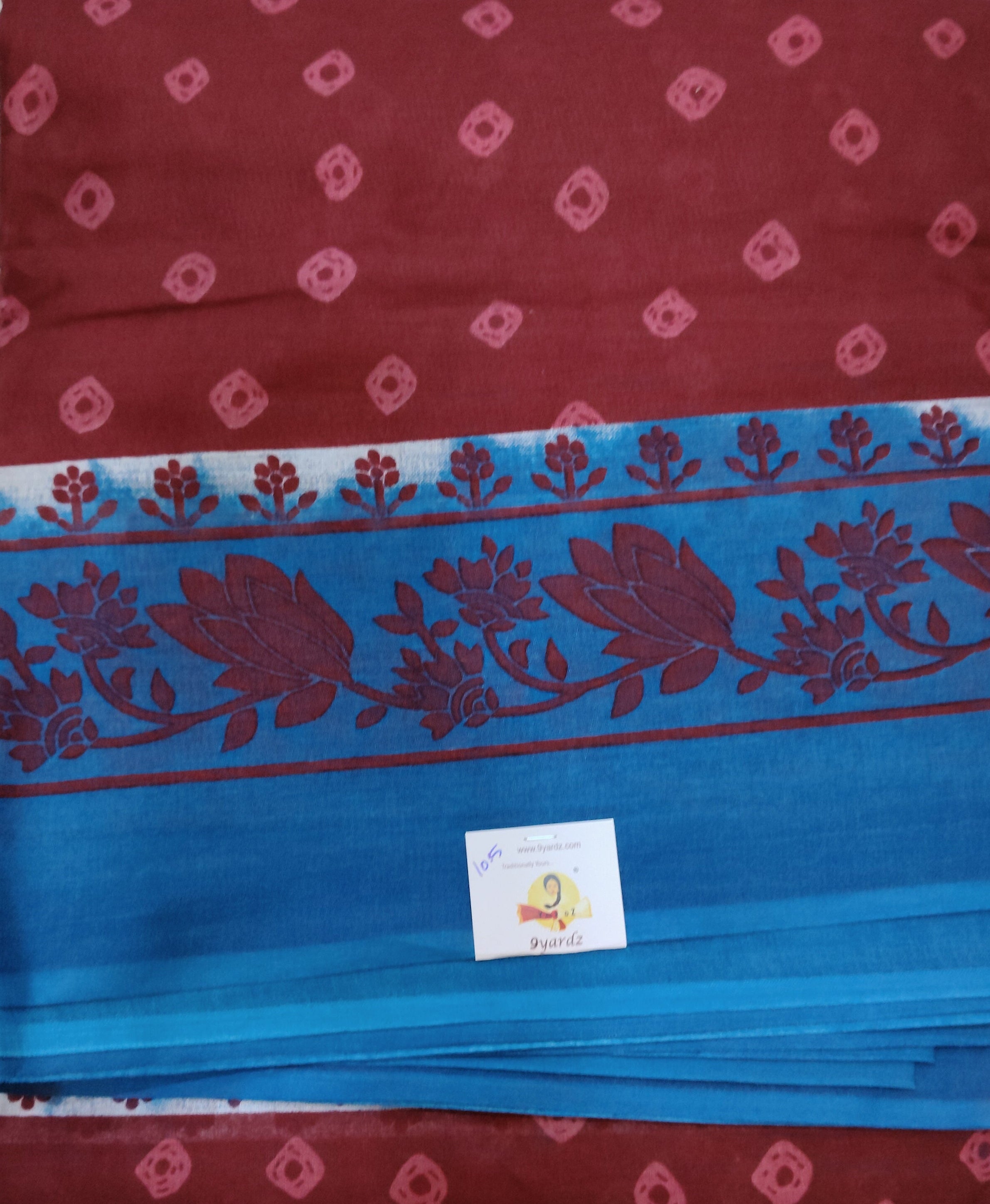Erode cotton 10.5 yards Madisar