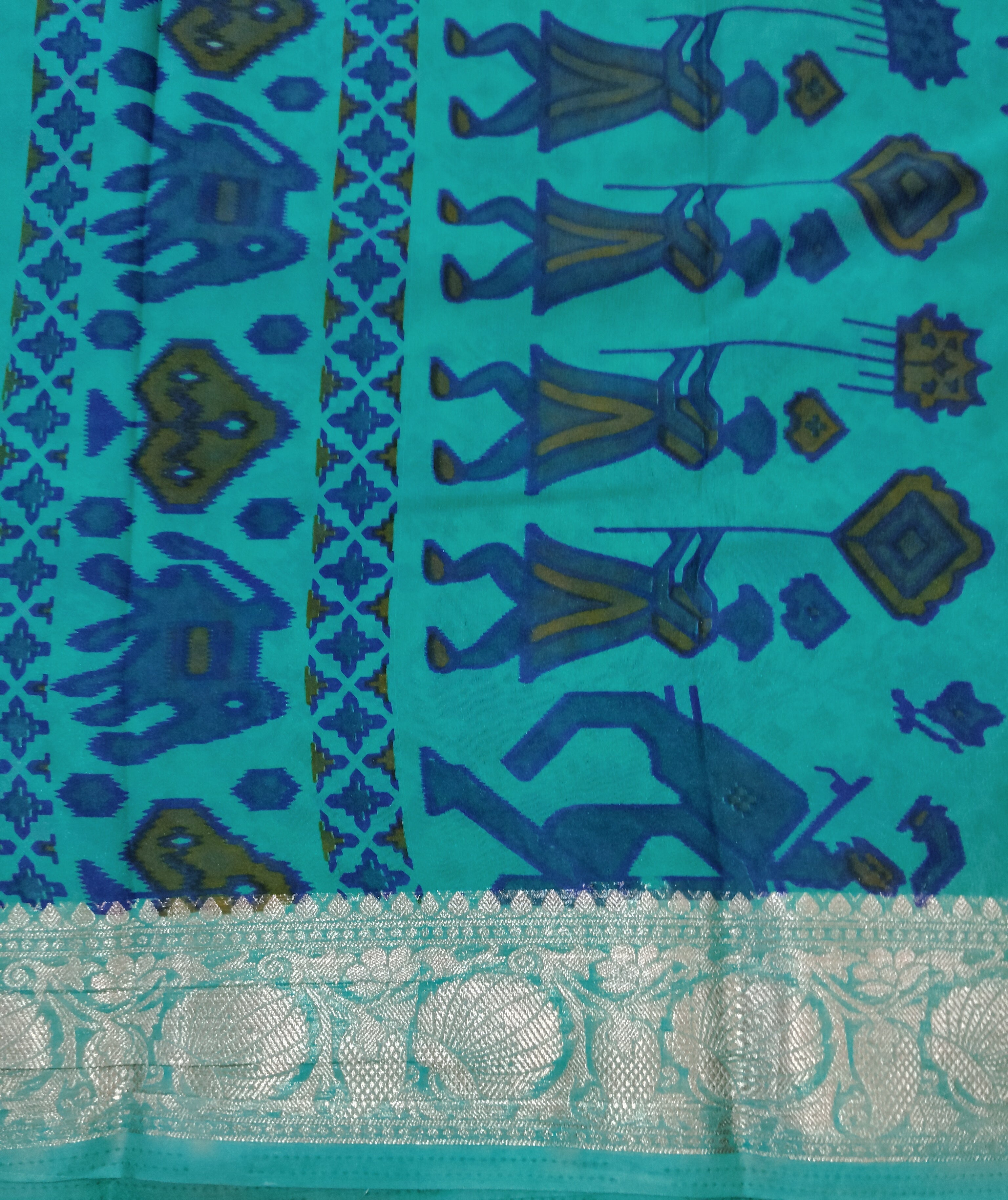 Printed Silk 9.5yards