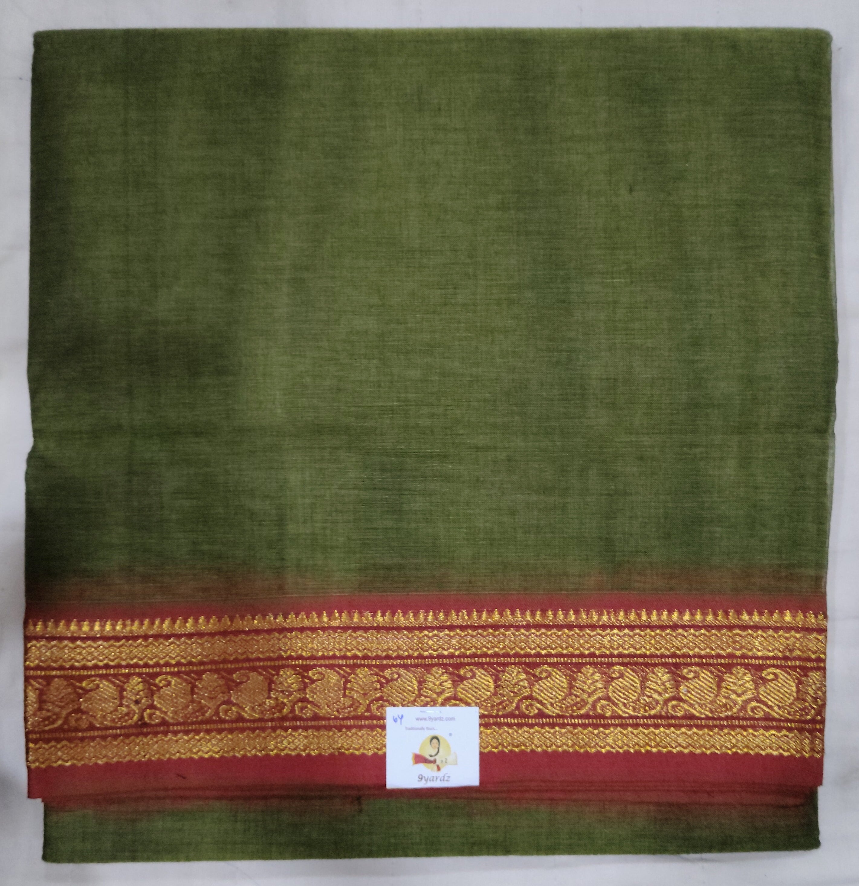 Kora Cotton  saree 6yardz