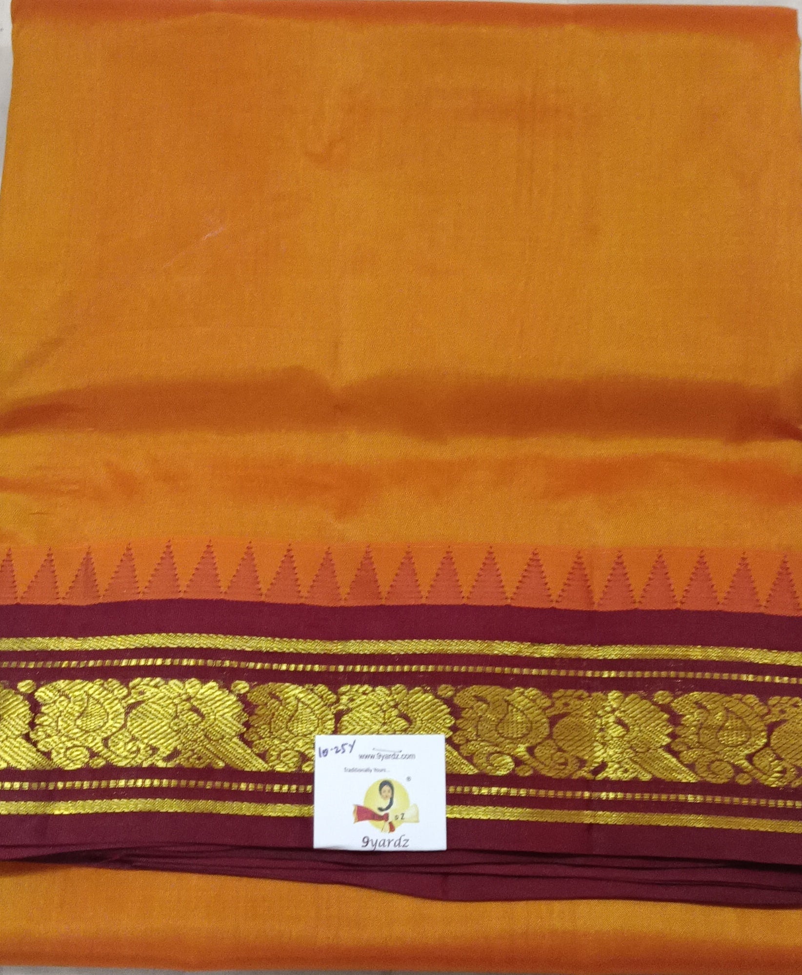 Pure silk 10.25yardz