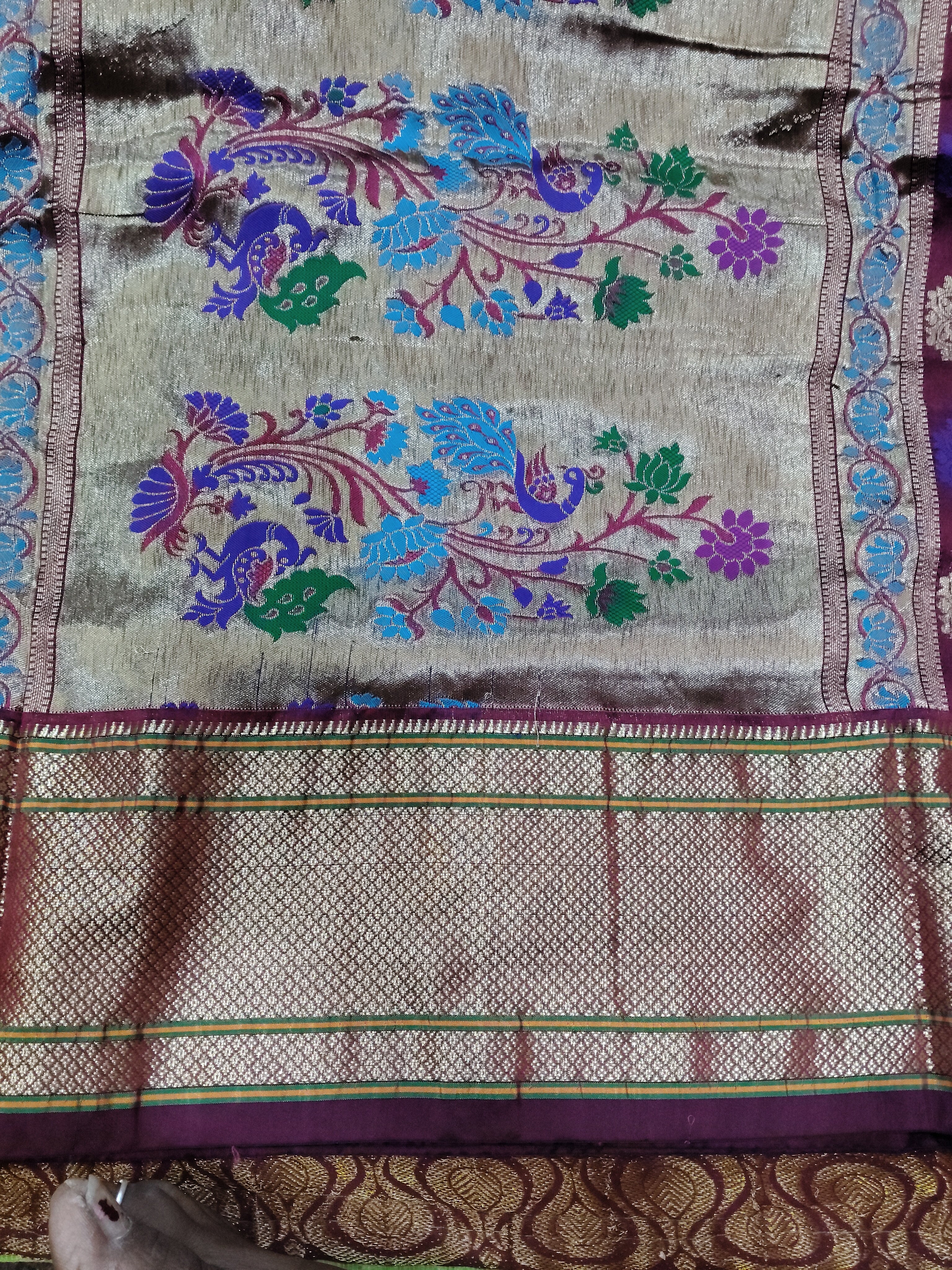 Paithani Art Silk Madisar